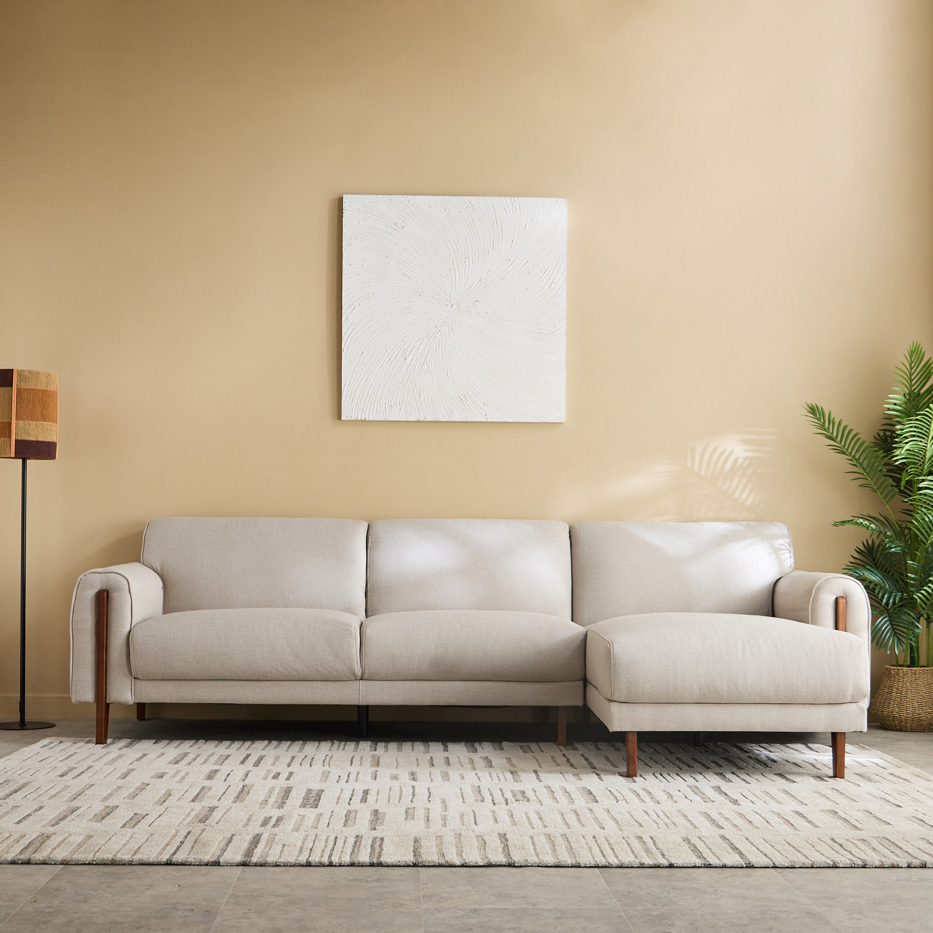 Paso 4-Seater Right Corner Fabric Sofa-hbxlivingroom-sofasandarmchairs-cornersofas-image-2