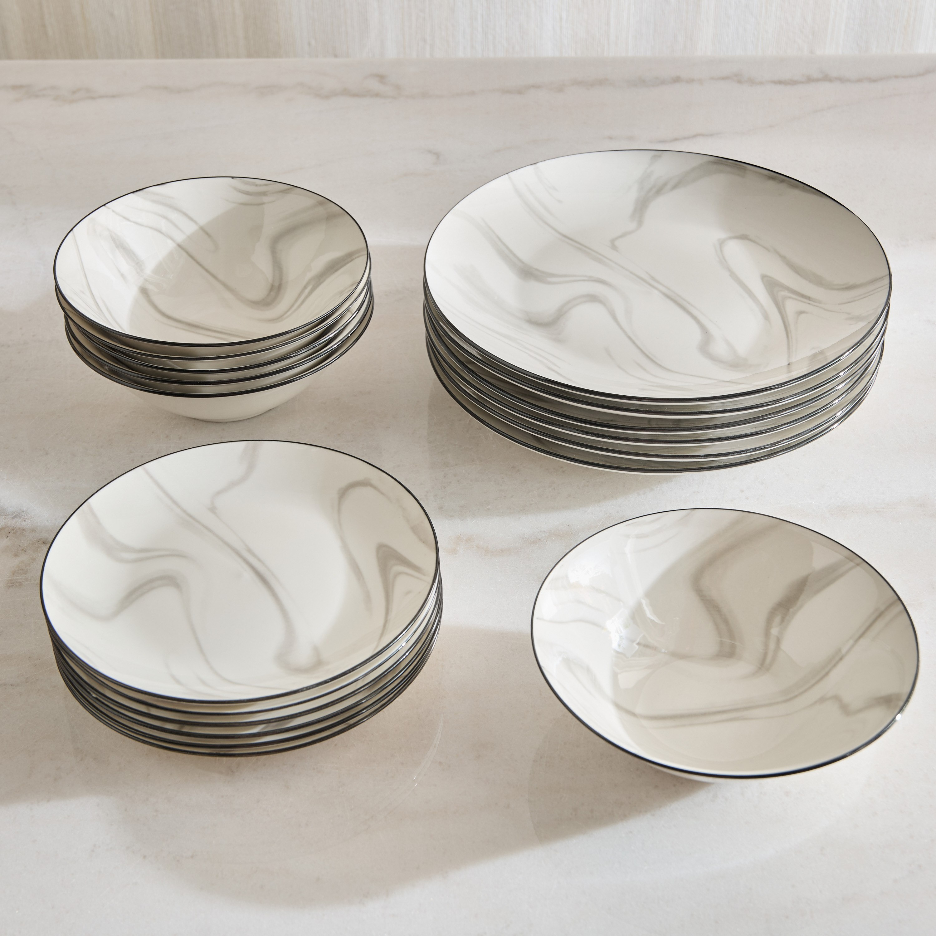 Atlanta 18-Piece Porcelain Marble Dinner Set - Serves 6-hbxhomeware-hbxkitchen-image-4