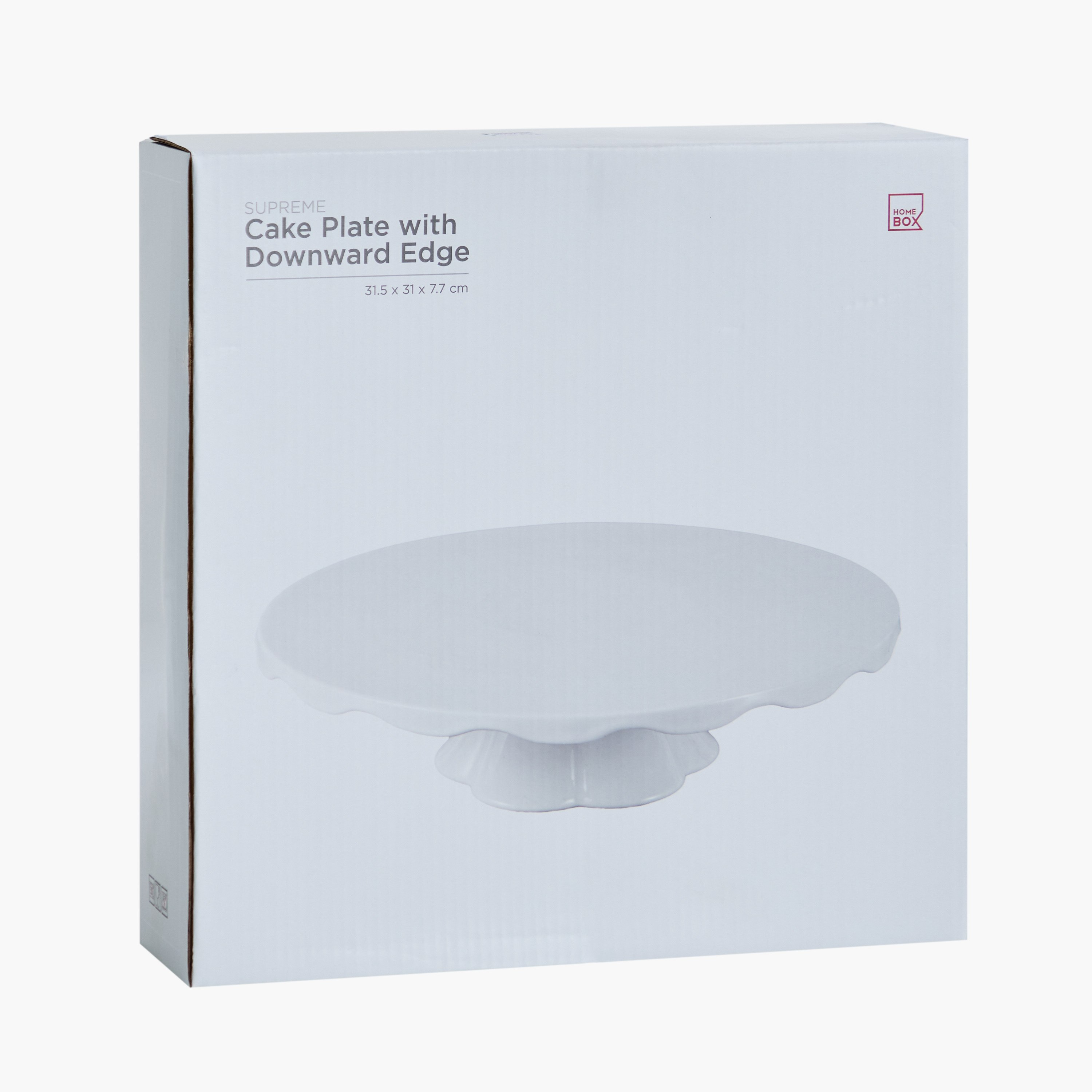 Supreme Cake Platter - 31.5x31.5x7.7 cm-hbxdecorandfurnishings-tabletop-serveware-image-5