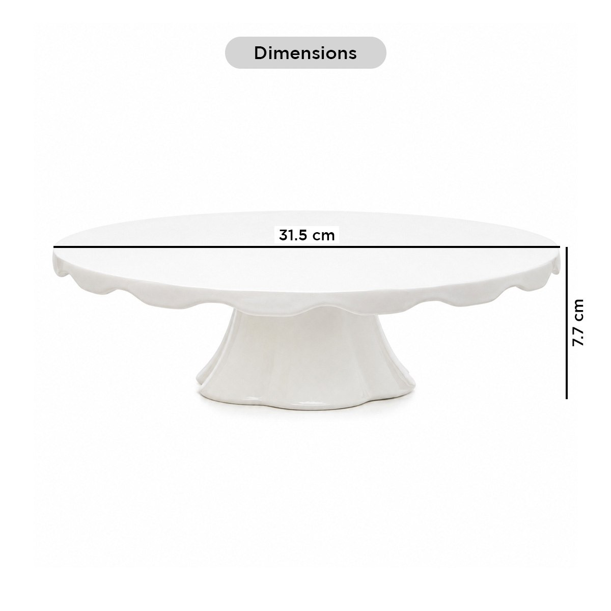 صحن كيك من سوبريم - 31.5x31.5x7.7 سم-hbxdecorandfurnishings-tabletop-serveware-image-8