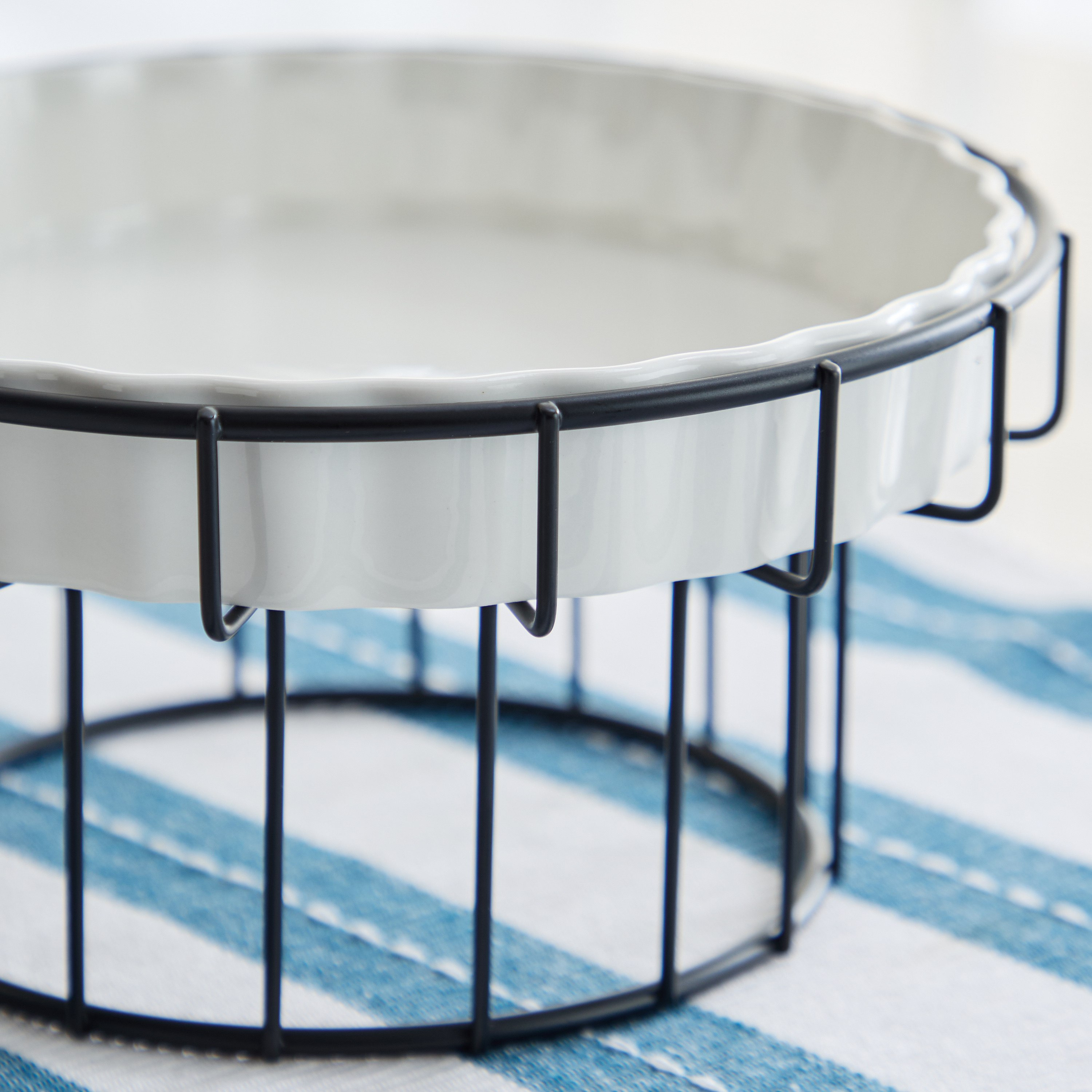 صحن تقديم مع حامل من سوبريم - 20 سم-hbxdecorandfurnishings-tabletop-serveware-image-3