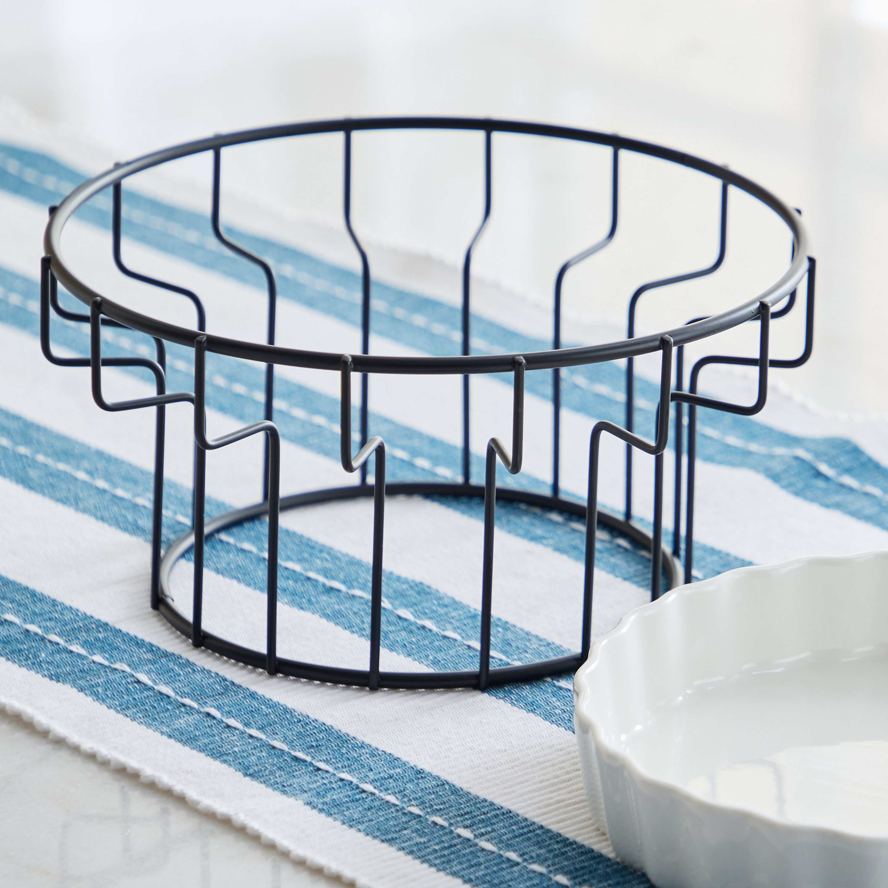 صحن تقديم مع حامل من سوبريم - 20 سم-hbxdecorandfurnishings-tabletop-serveware-image-4