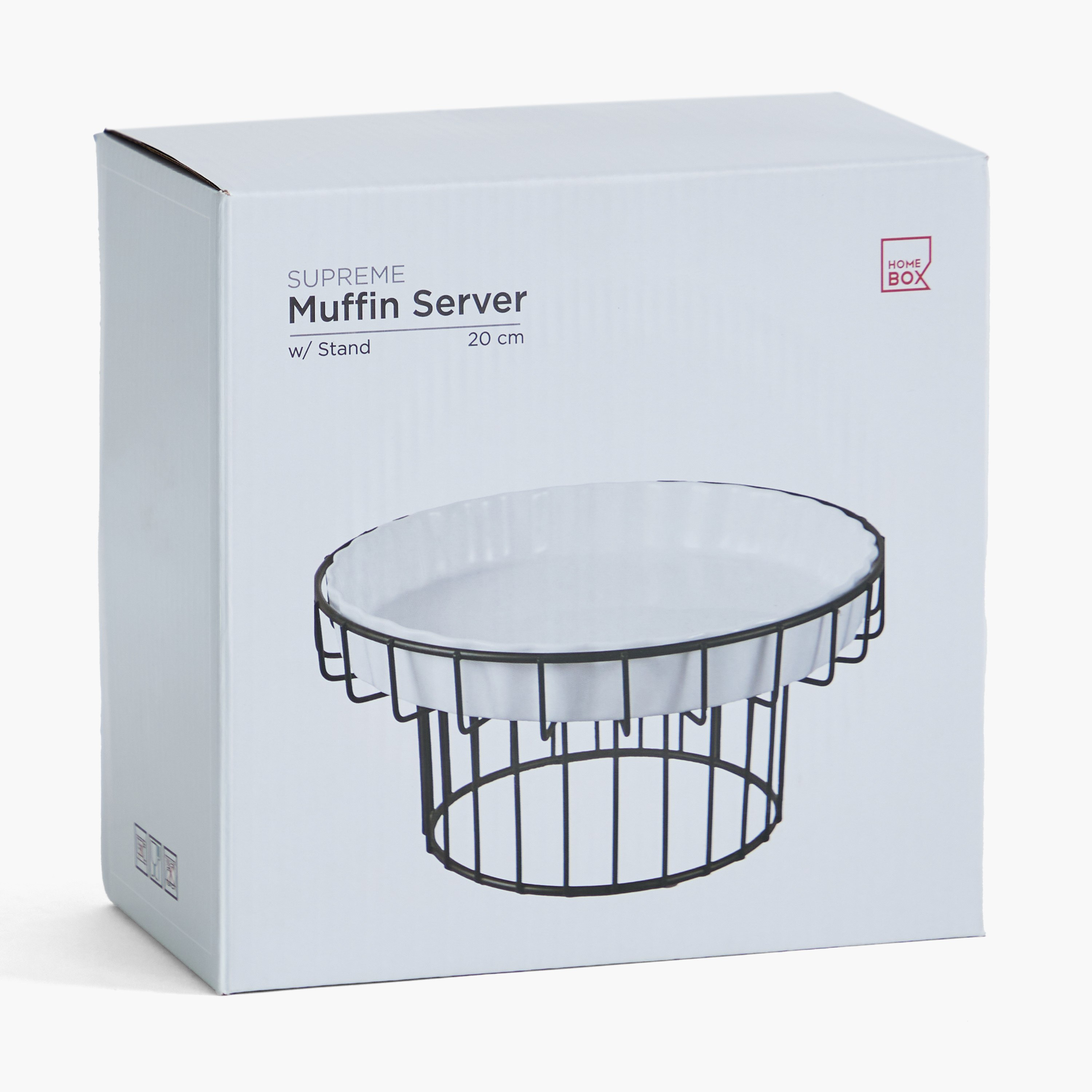 صحن تقديم مع حامل من سوبريم - 20 سم-hbxdecorandfurnishings-tabletop-serveware-image-6
