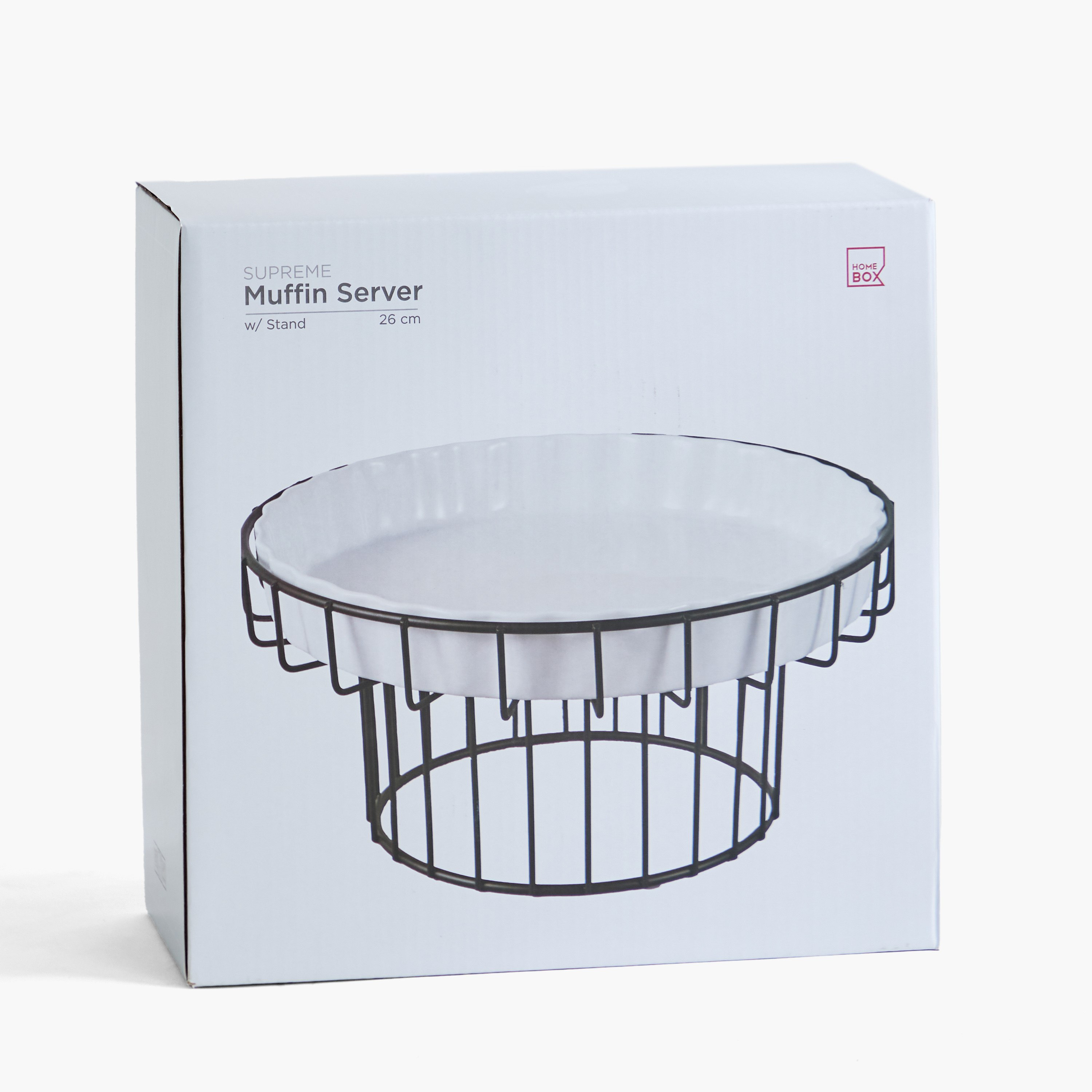 Supreme Serving Dish with Stand - 26 cm-hbxdecorandfurnishings-tabletop-serveware-image-6
