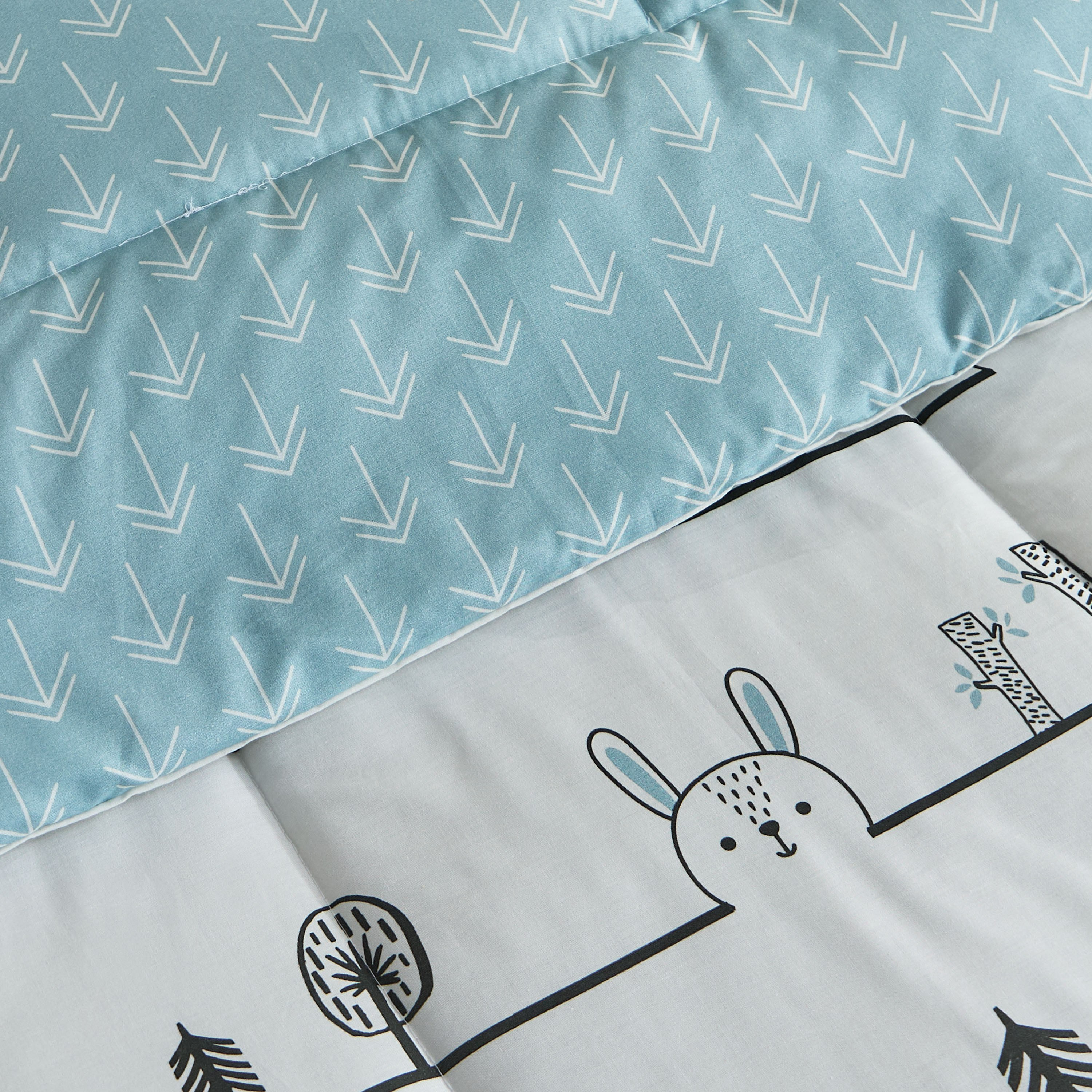 طقم لحاف قطن فردي قطعتين أنيمال بوب من جوي سلامبر - 135x220 سم-hbxhomeware-hbxkidsandyouth-image-5