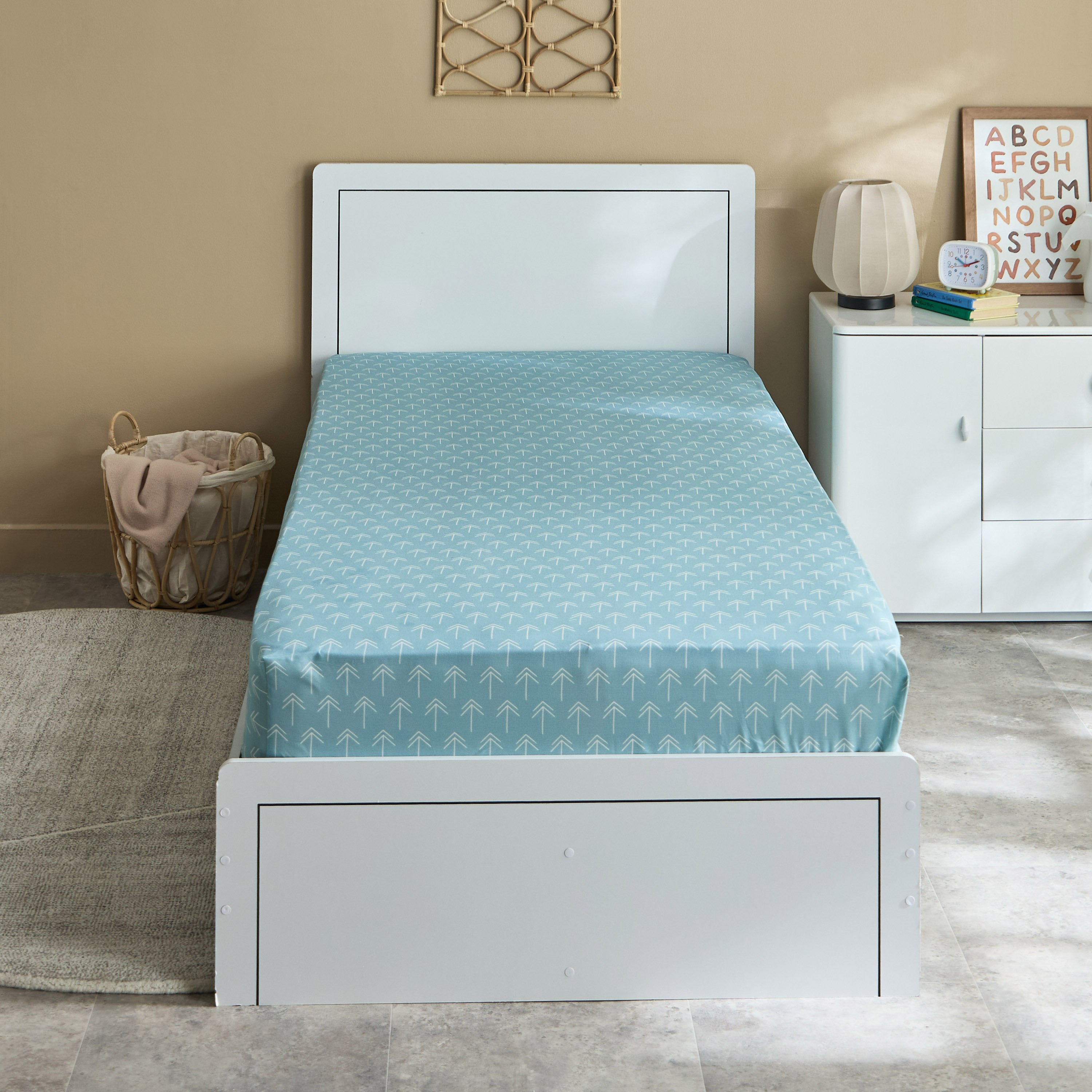 Joy Slumber Animal Pop Single Cotton Fitted Sheet - 90x200+25 cm-hbxhomeware-hbxkidsandyouth-image-3