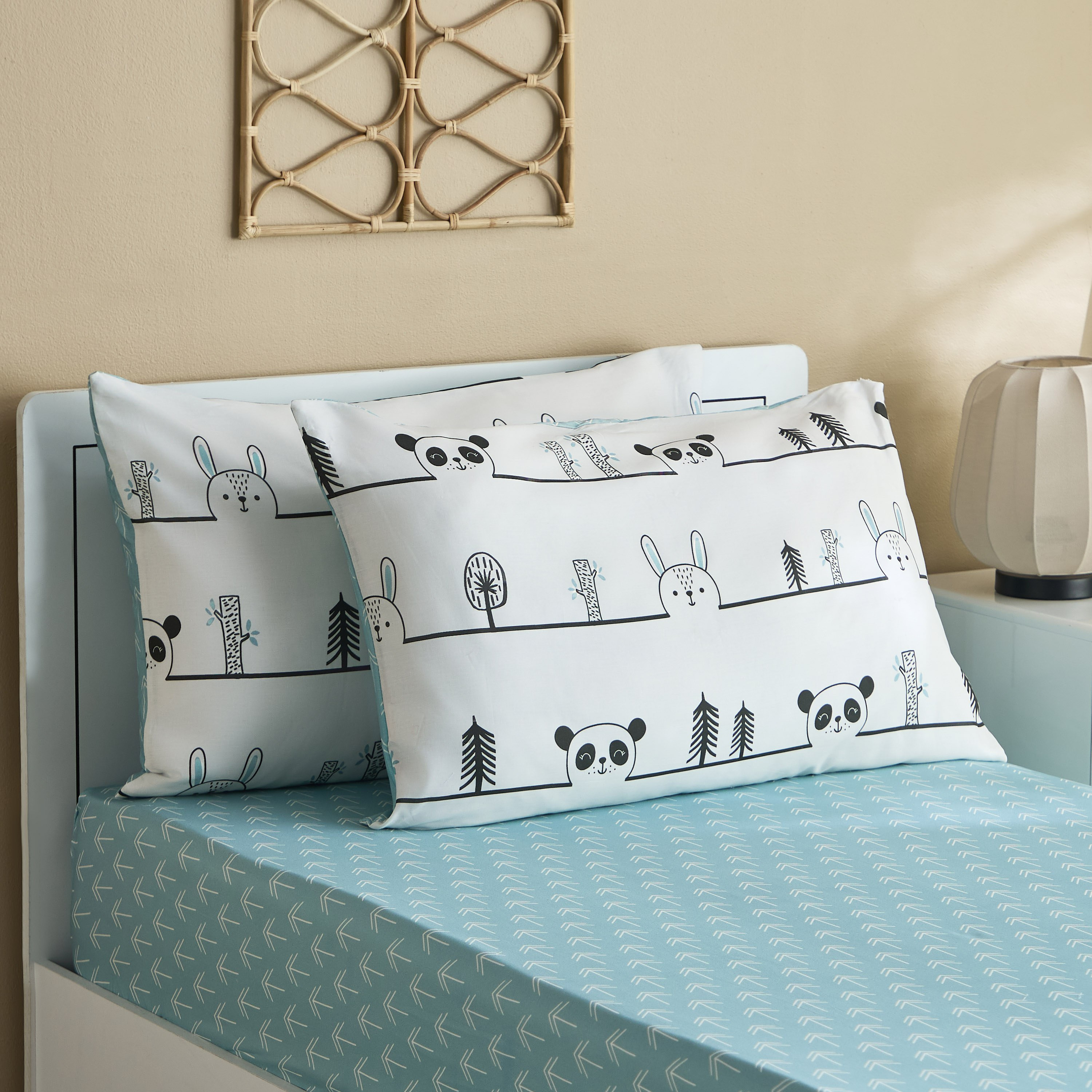 Joy Slumber 2-Piece Animal Pop Pillow Cover Set - 50x75 cm-hbxhomeware-hbxkidsandyouth-image-1