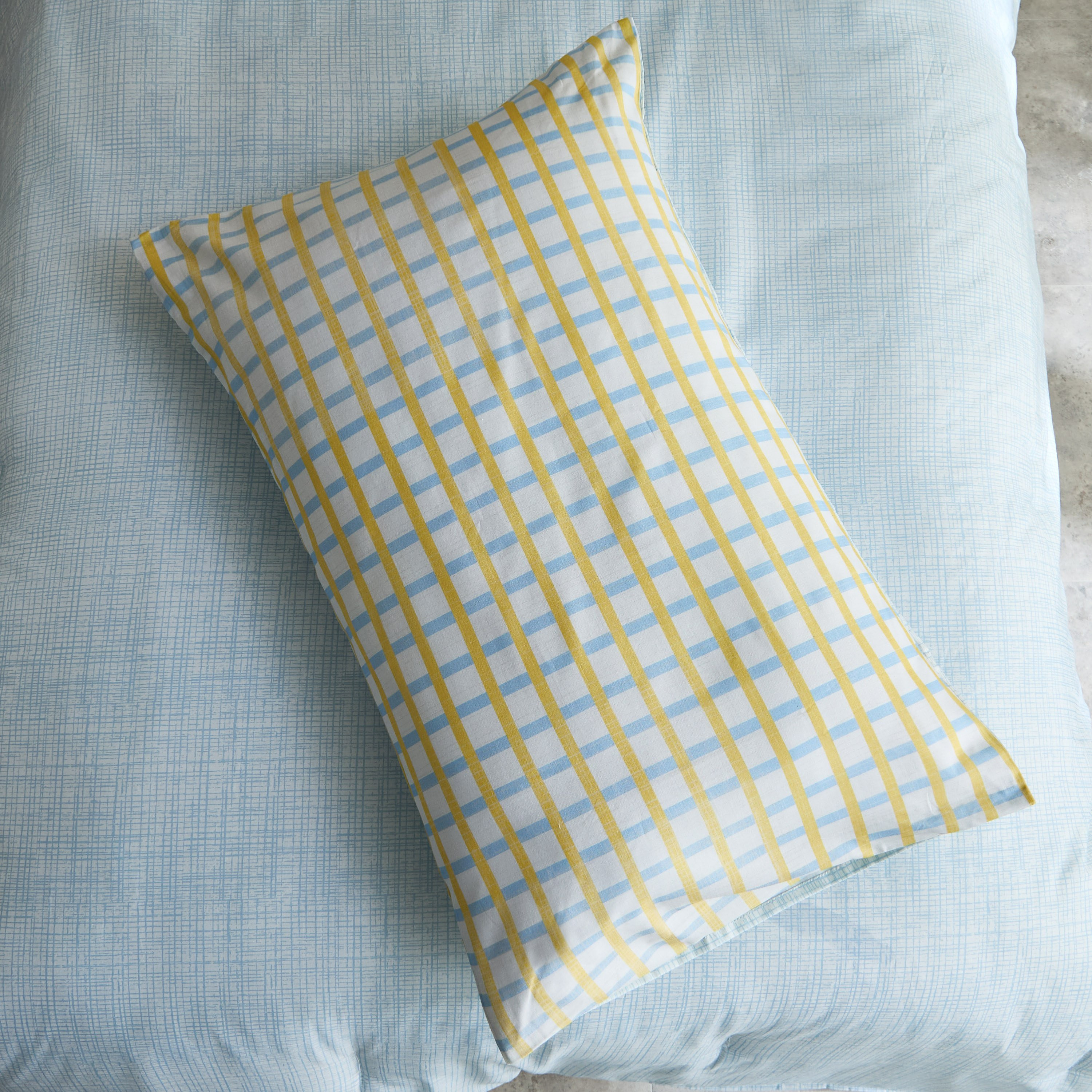 Tom Slumber 2-Piece Criss Cross Single Cotton Comforter Set - 135x220 cm-hbxhomeware-hbxkidsandyouth-image-7