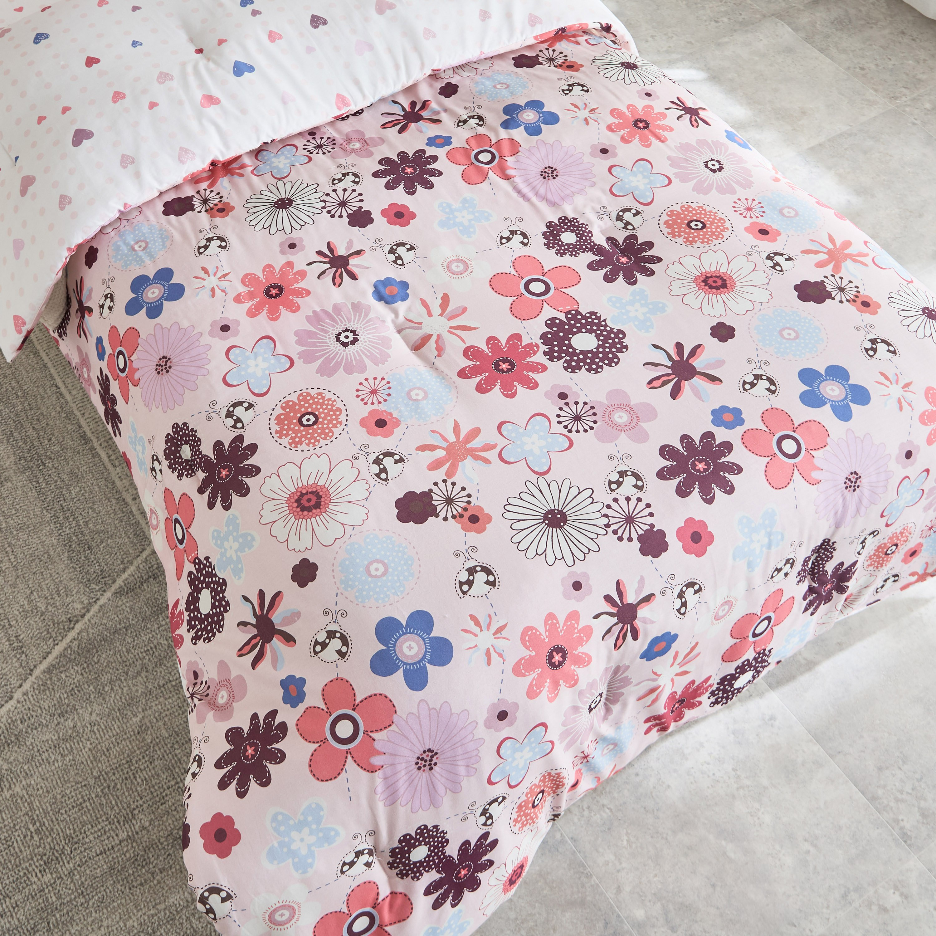 طقم لحاف قطن فردي جاردن قطعتين من آيفي سلامبر - 135x220 سم-hbxhomeware-hbxkidsandyouth-image-5