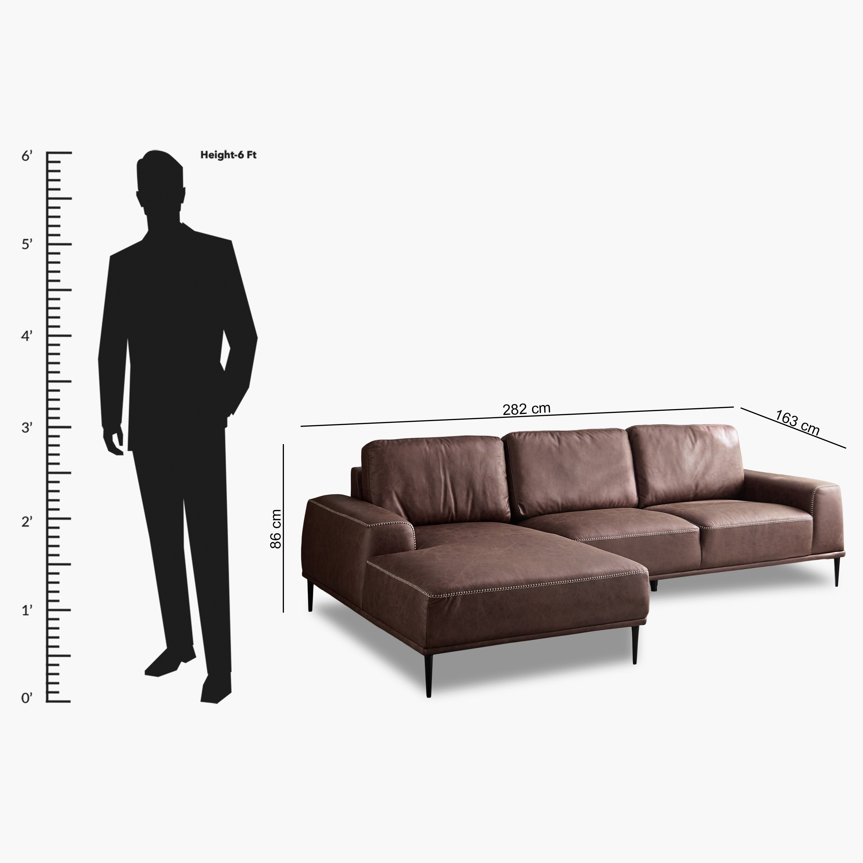 Baron 4-Seater Left Corner Fabric Sofa-hbxlivingroom-sofasandarmchairs-cornersofas-image-13