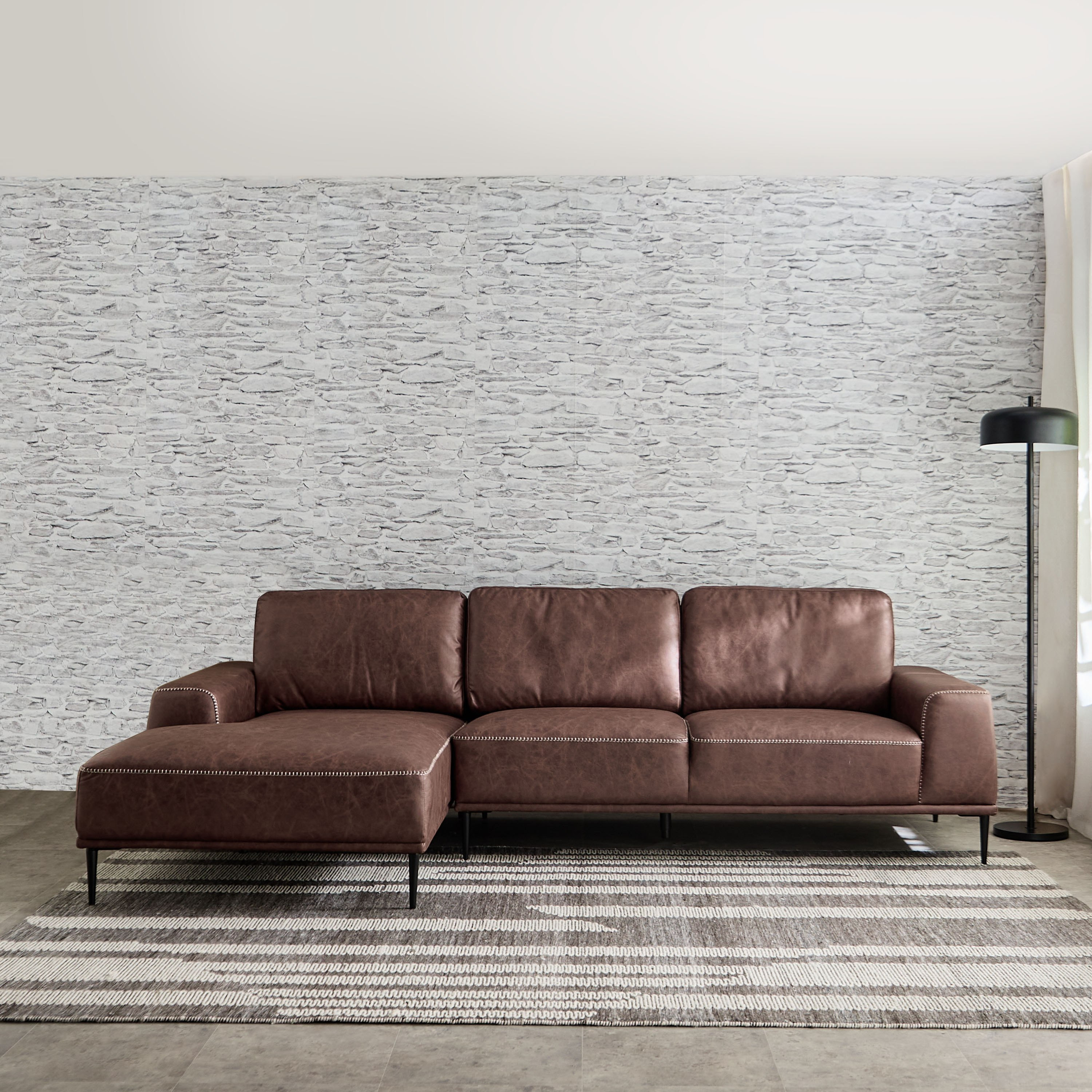 Baron 4-Seater Left Corner Fabric Sofa-hbxlivingroom-sofasandarmchairs-cornersofas-image-3