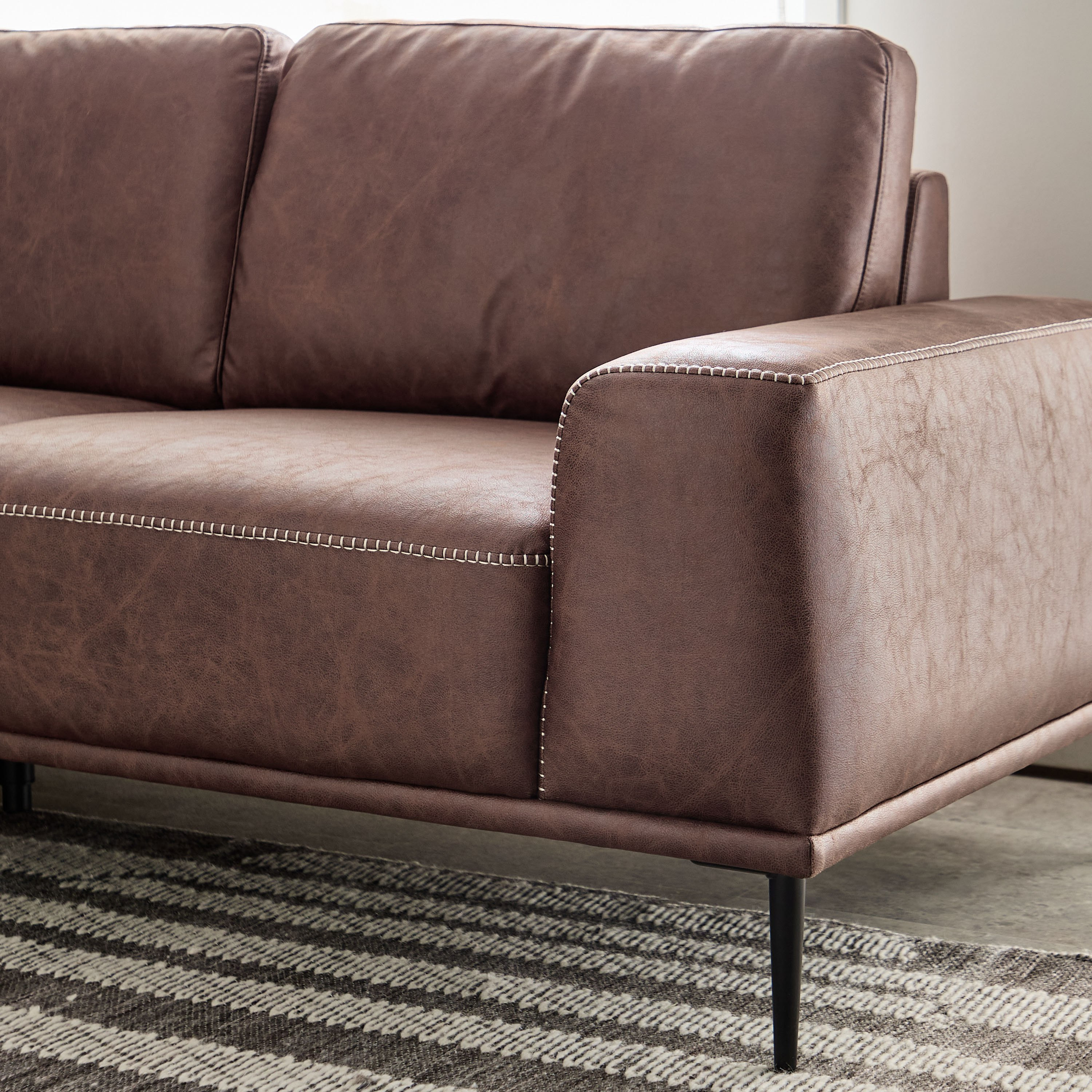 Baron 4-Seater Left Corner Fabric Sofa-hbxlivingroom-sofasandarmchairs-cornersofas-image-6