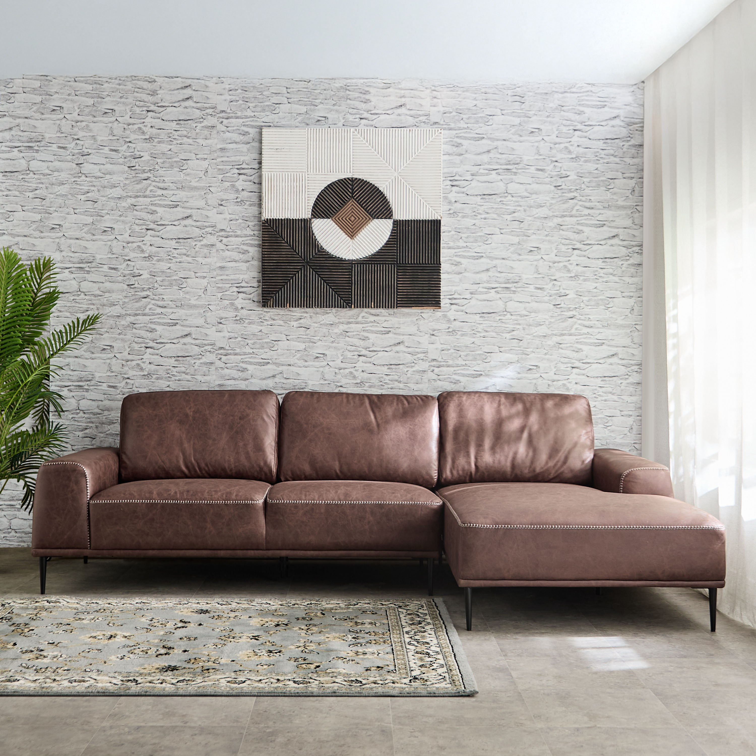 كنبة ركنية يمين 4 مقاعد قماش من بارون-hbxlivingroom-sofasandarmchairs-cornersofas-image-2