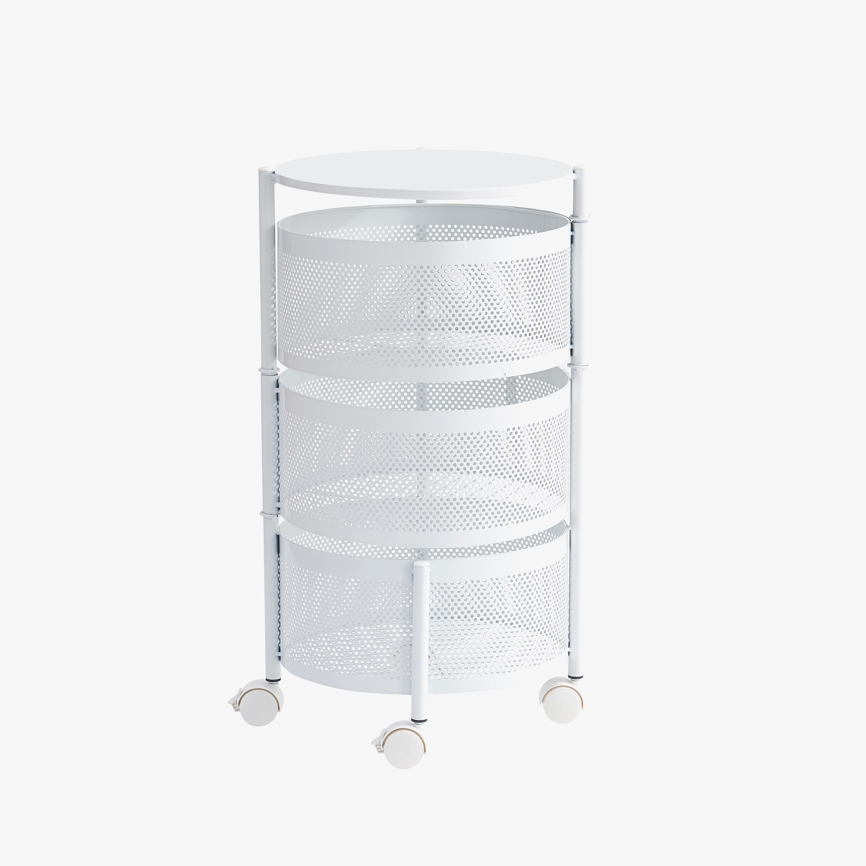 Movo Havana 3-Tier Round Storage Trolley-hbxlivingroom-tablesandstands-servingtrolleys-image-5