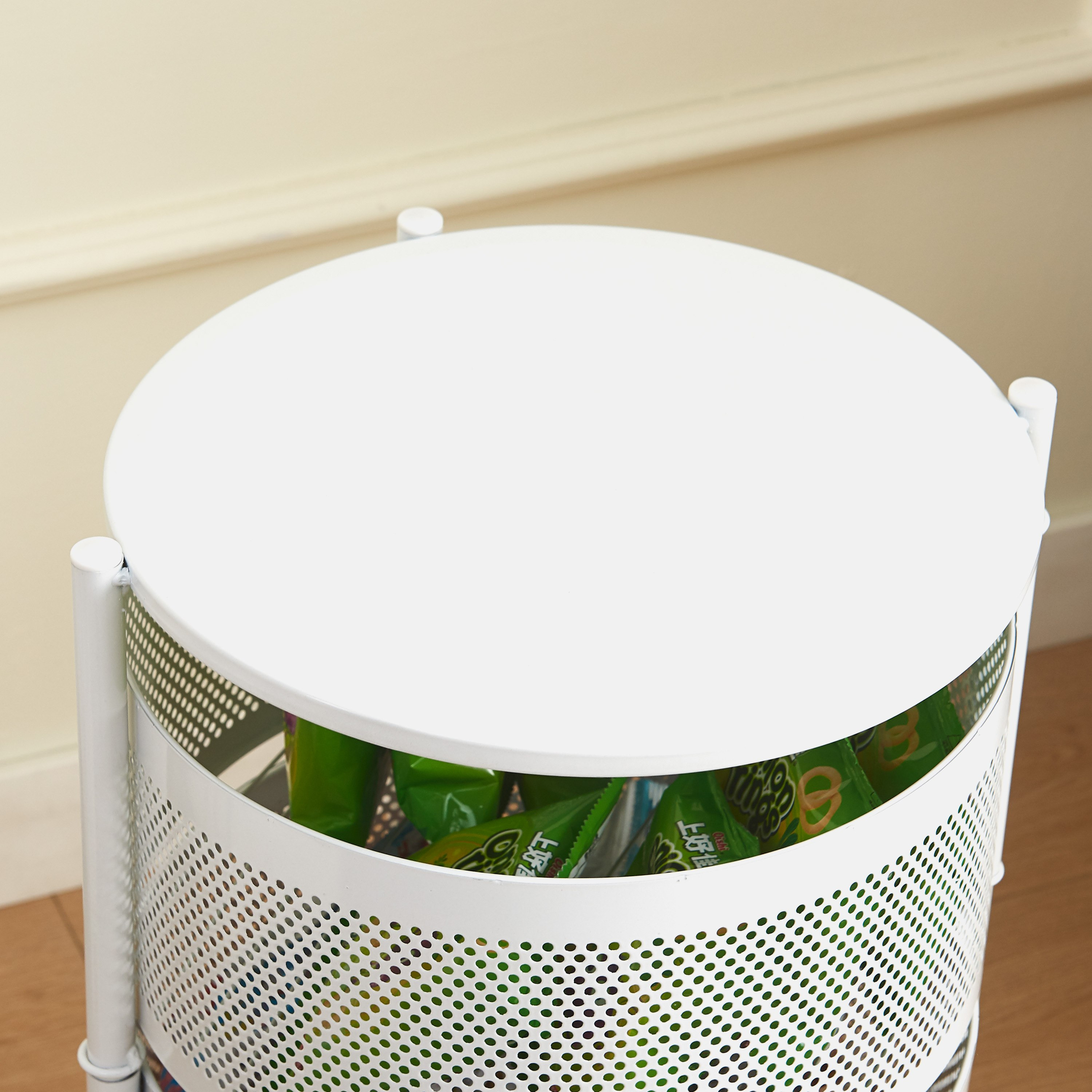 Movo Havana 3-Tier Round Storage Trolley-hbxlivingroom-tablesandstands-servingtrolleys-image-3