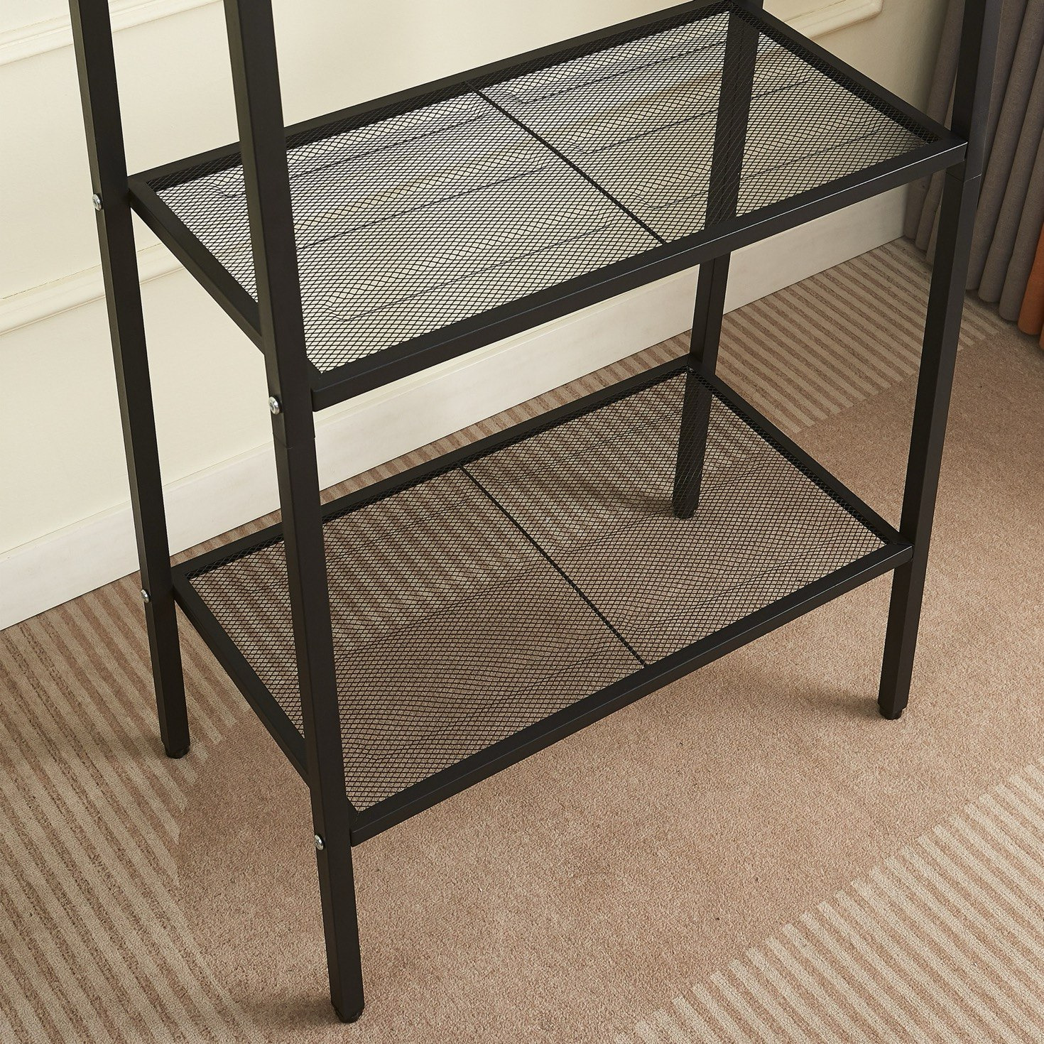 Simon 4-Tier Ladder Bookshelf Plant Stand-hbxfurniture-office-bookcases-image-3