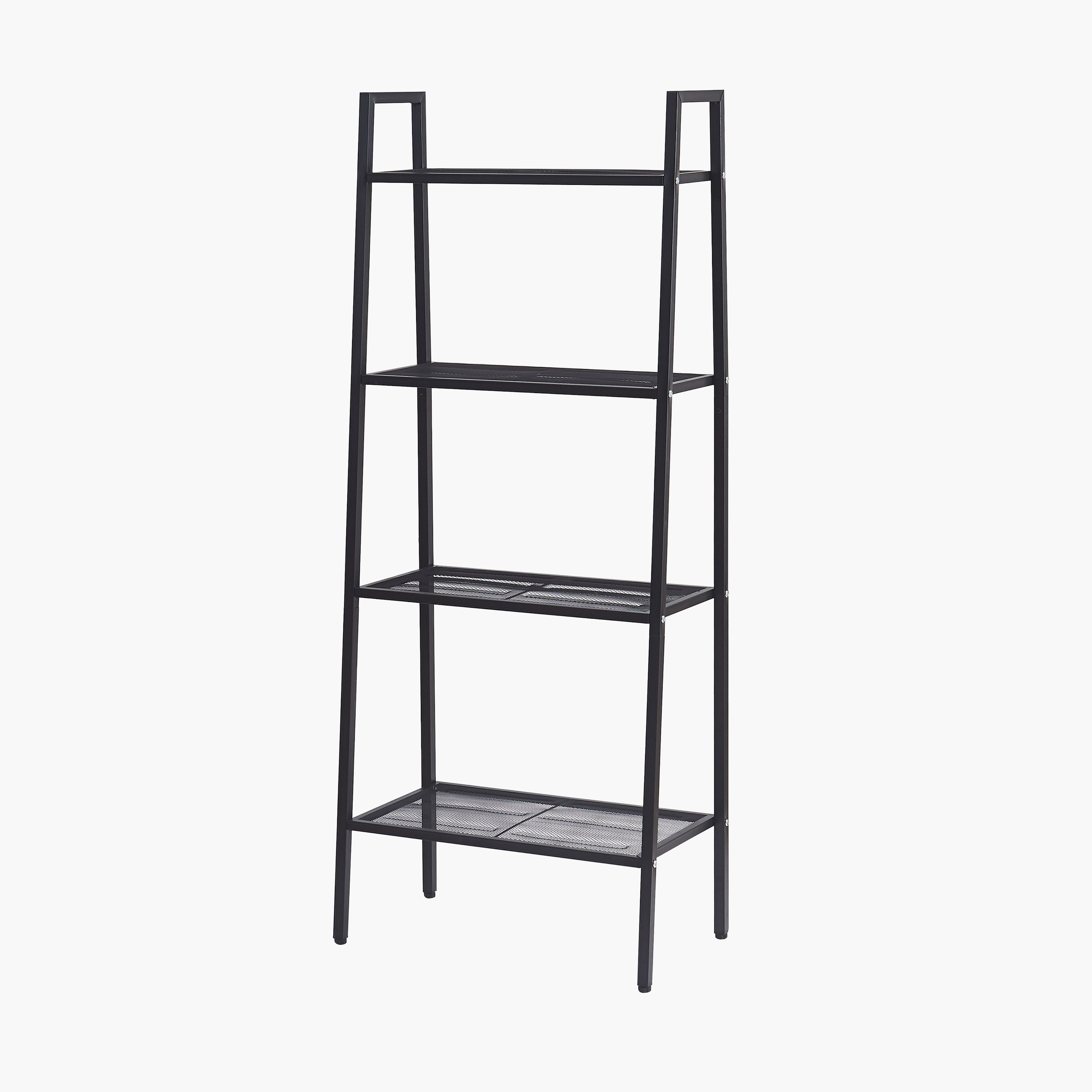 Simon 4-Tier Ladder Bookshelf Plant Stand-hbxfurniture-office-bookcases-image-4
