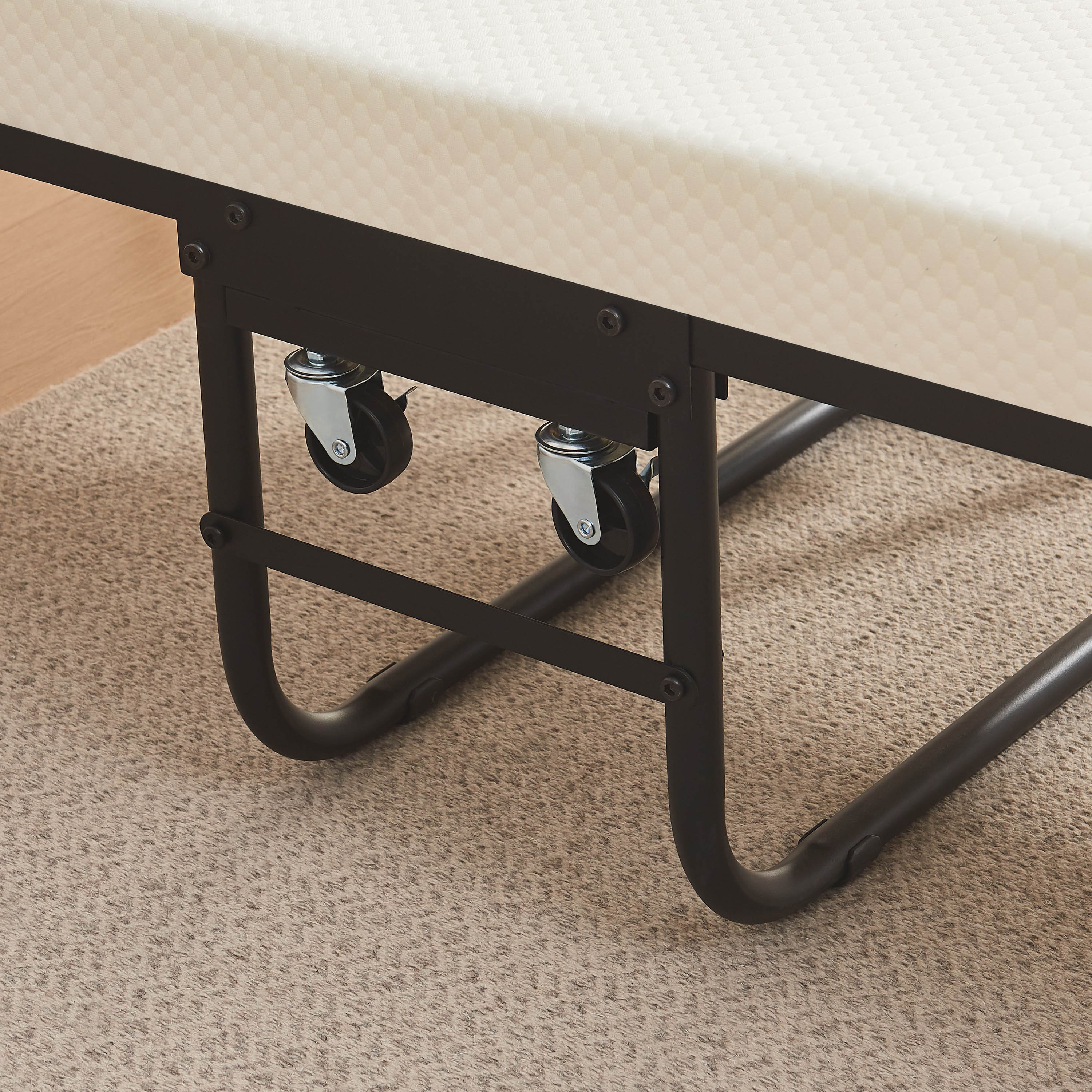 سرير فردي من المعدن للضيوف قابل للطي مع مرتبة من موڤو فولداواي - 80x190 سم-hbxfurniture-bedsandbedsets-daybeds-image-4