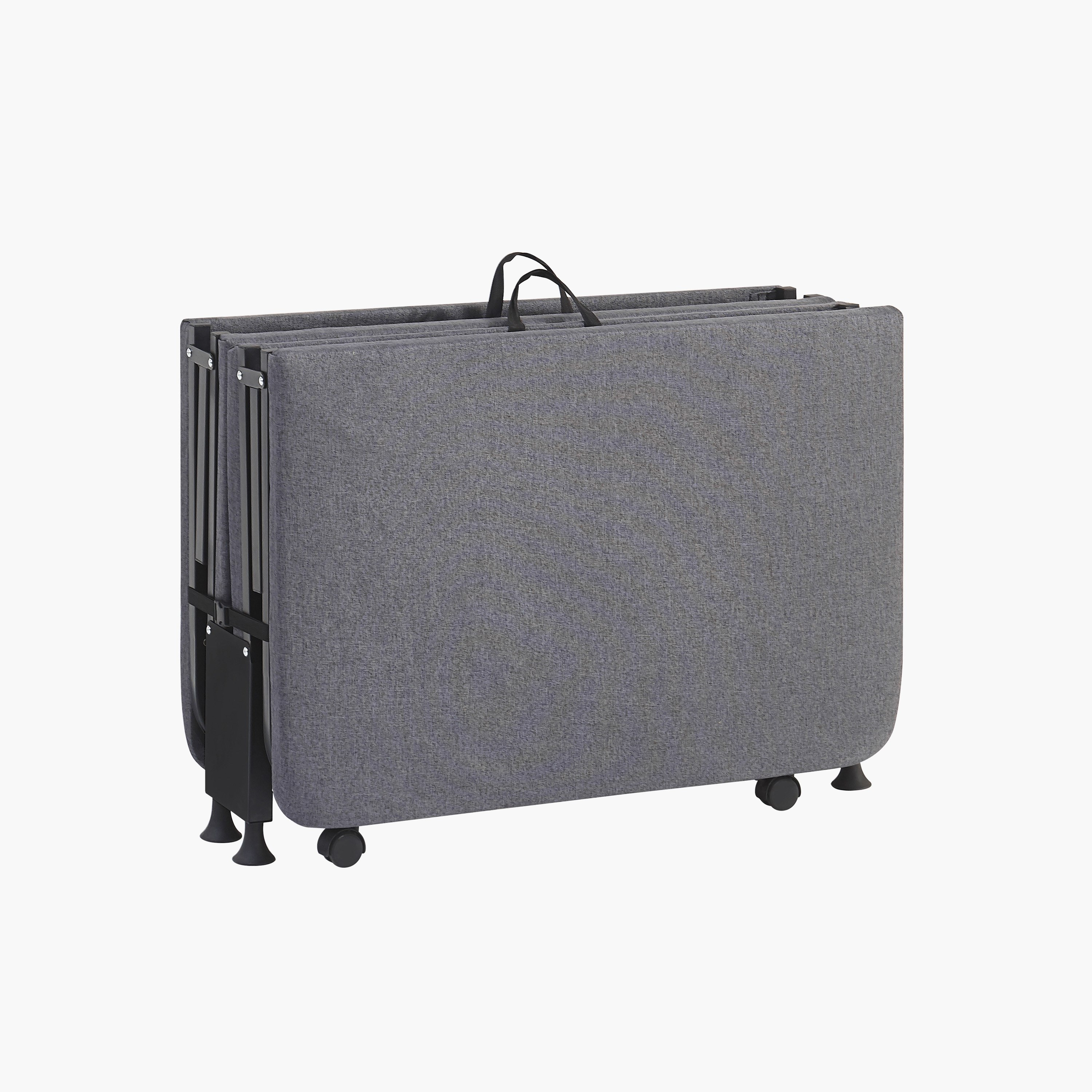 Movo Coda Day Foldable Metal Guest Single Bed with Mattress - 80x190 cm-hbxfurniture-bedsandbedsets-daybeds-image-3