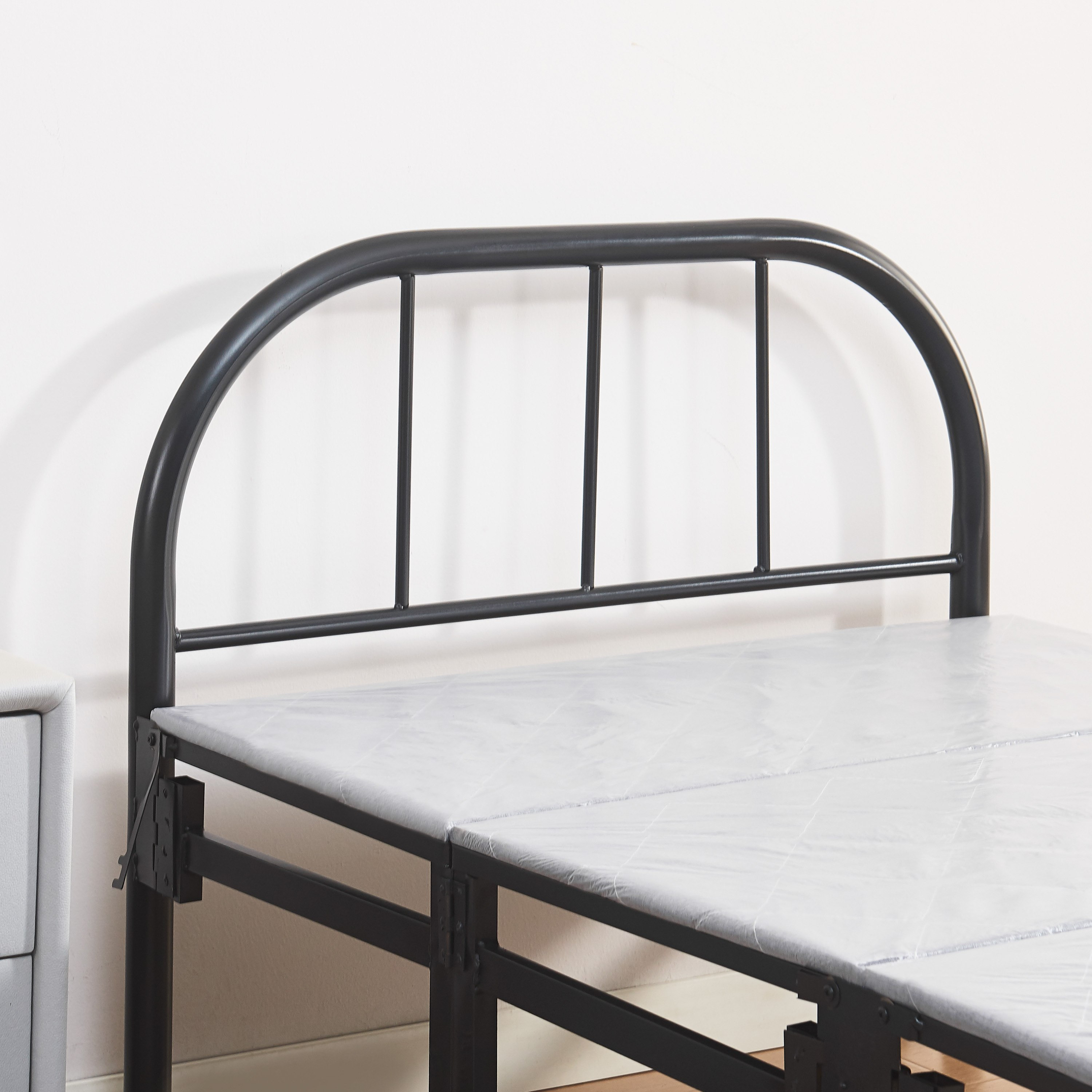 سرير بلاتفورم فردي من المعدن المتين قابل للطي من موڤو سيمون - 90x190 سم-hbxfurniture-bedsandbedsets-daybeds-image-3
