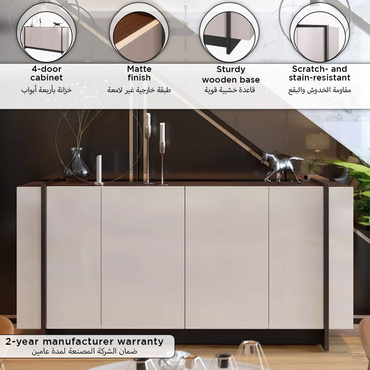 Terra 4-Door Sideboard-hbxfurniture-diningroom-buffetsandsideboards-image-9