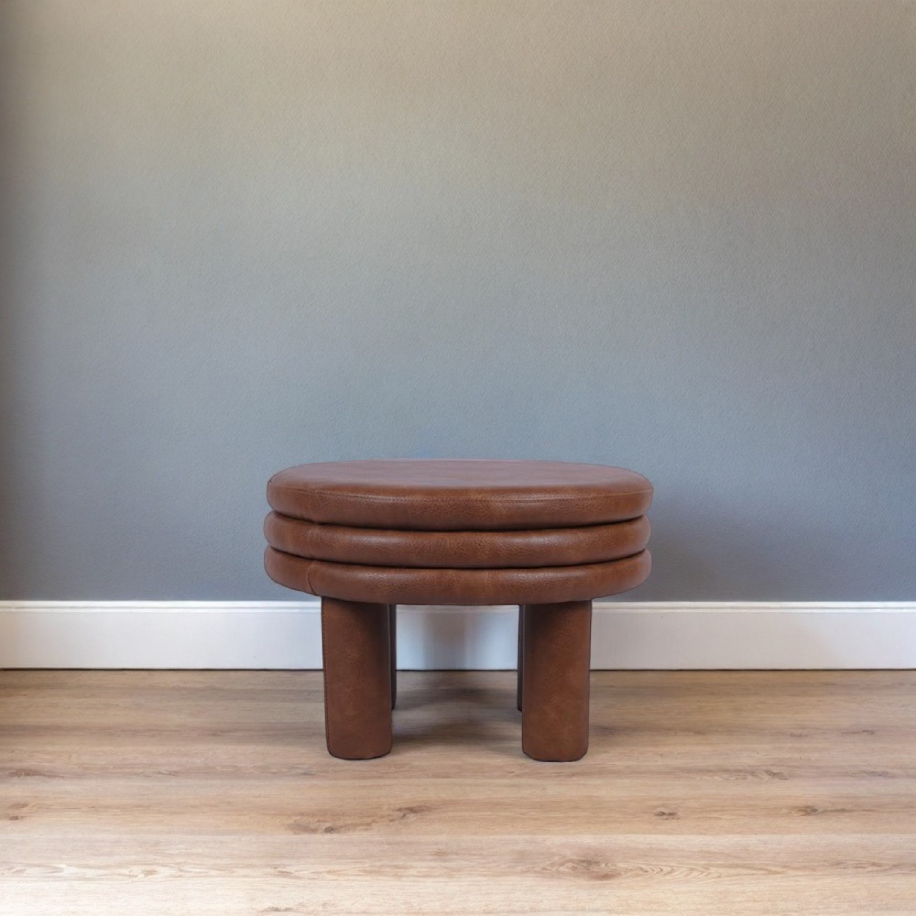 Koby Faux Leather Ottoman-hbxlivingroom-sofasandarmchairs-ottomansandfootstools-image-6