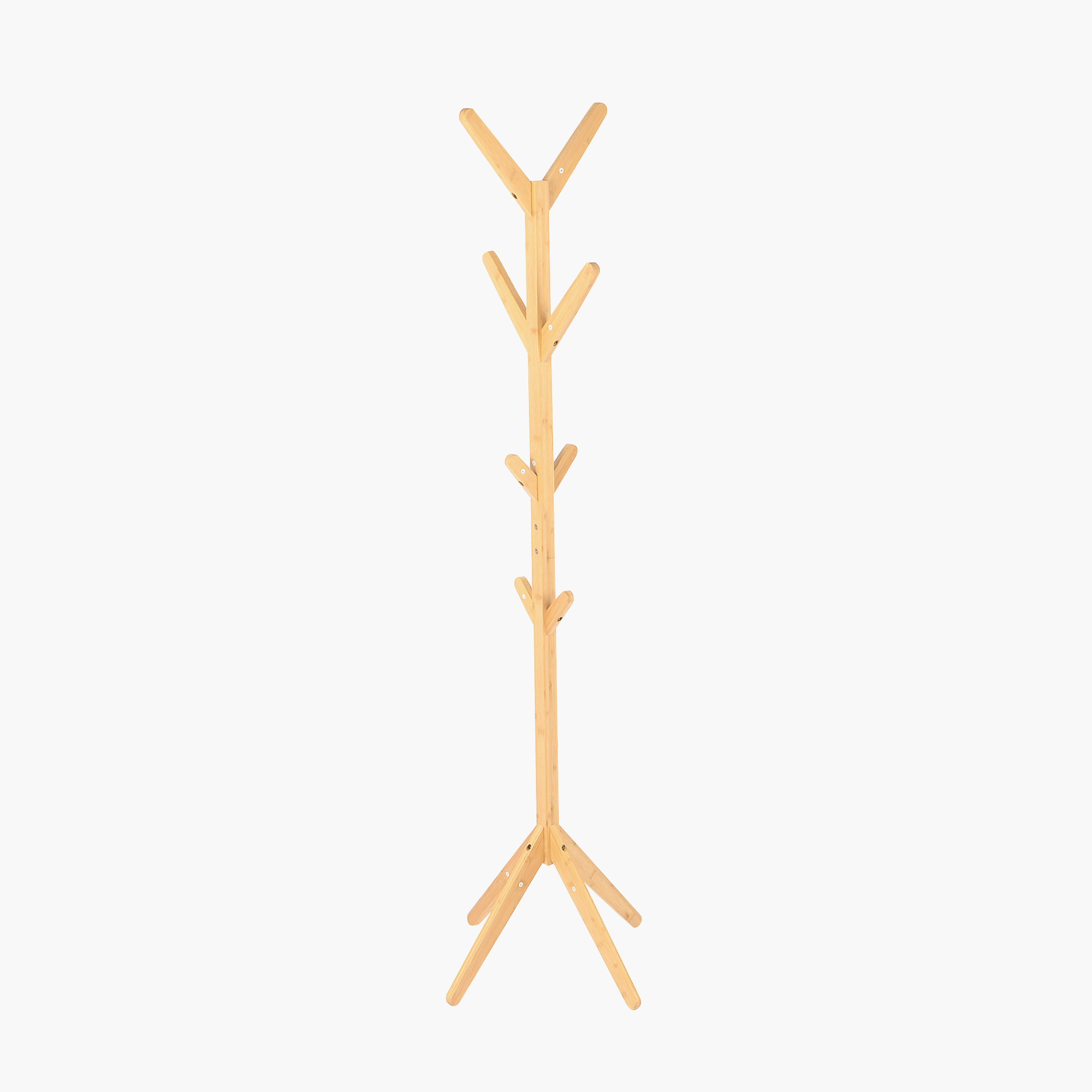 علاقة معاطف خيزران من ناتورا - 54x177 سم-hbxhomeware-bathandlaundry-clothesdryingracks-image-2