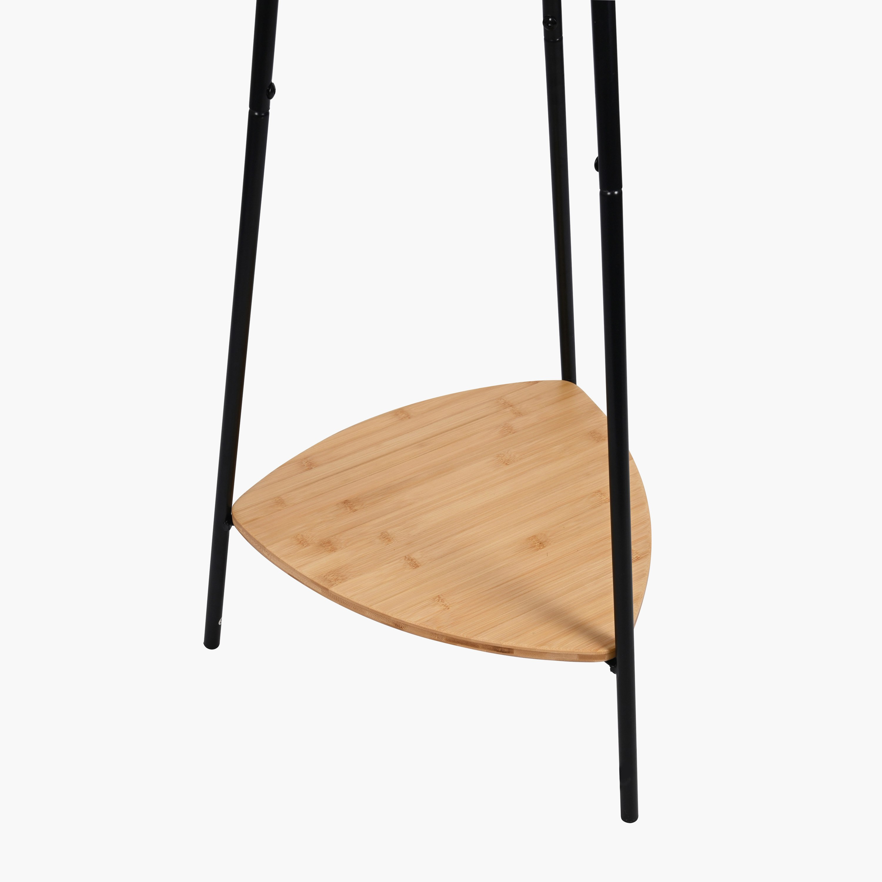 حامل معاطف بطابقين تخزين من ليو - 49×179 سم-hbxhomeware-bathandlaundry-clothesdryingracks-image-3