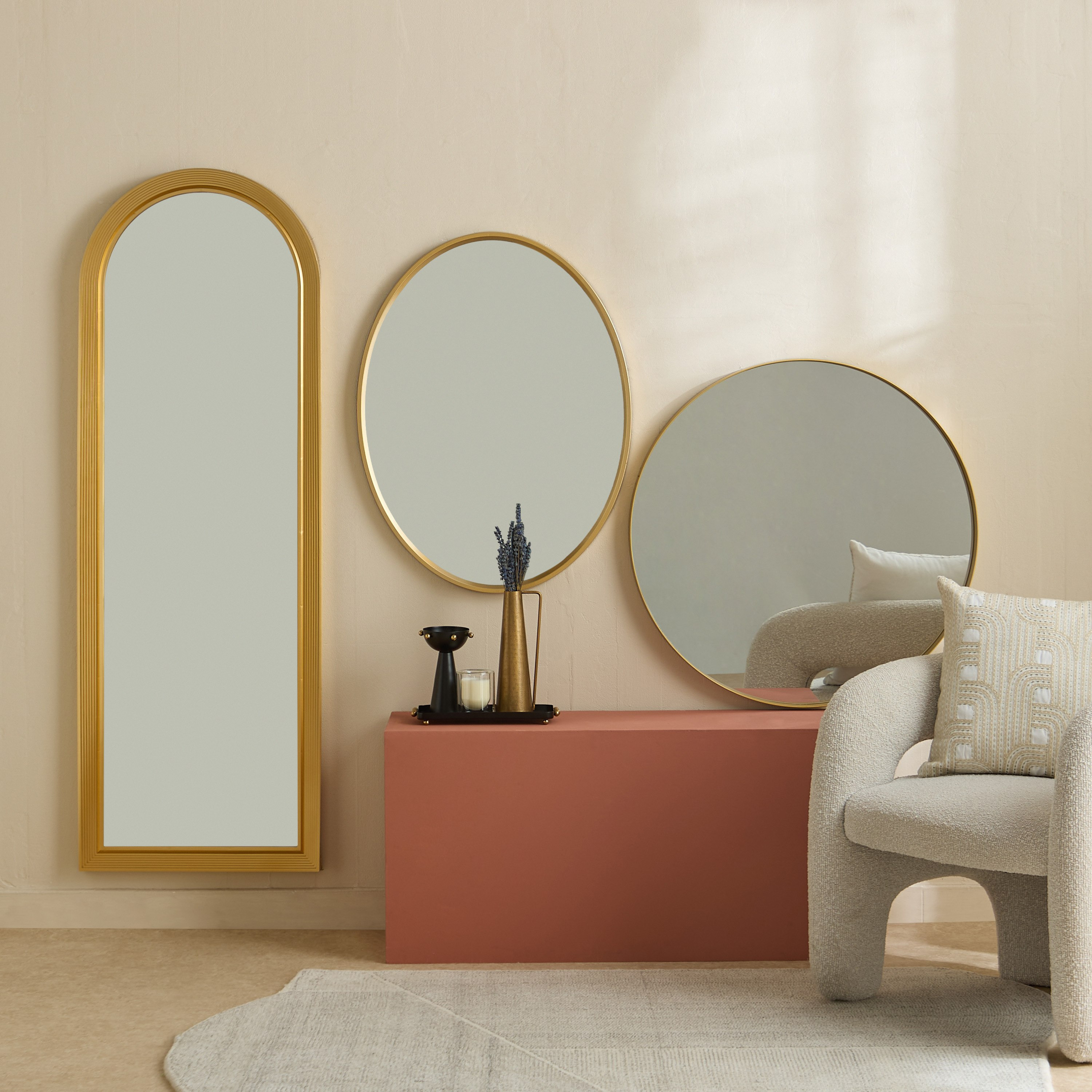 Ebern Oval Classic Mirrror - 63x83x3 cm-hbxhomeware-hbxdecorandfurnishings-image-4