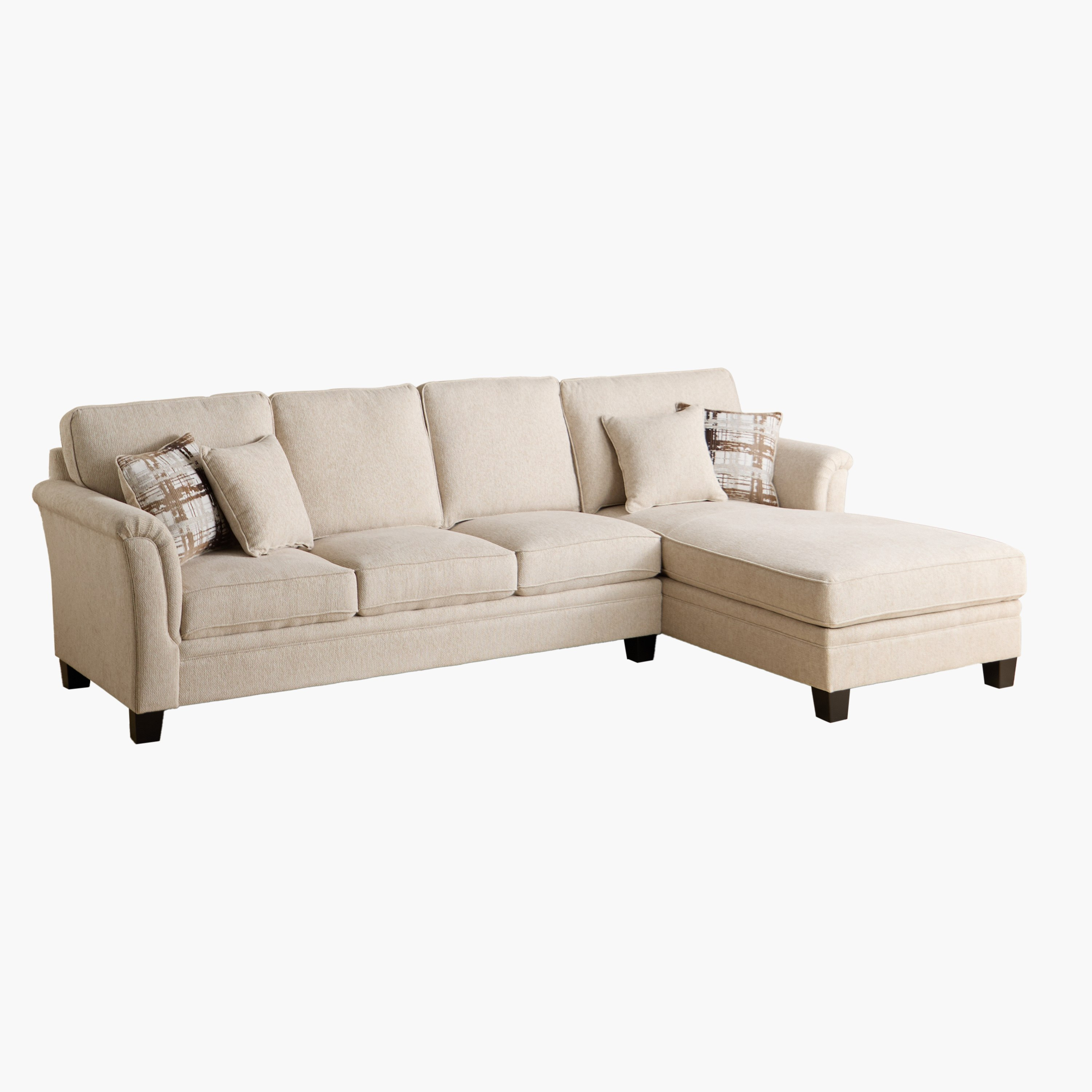 Urban 4-Seater Right Corner Fabric Sofa with 4 Cushions-hbxlivingroom-sofasandarmchairs-cornersofas-image-12