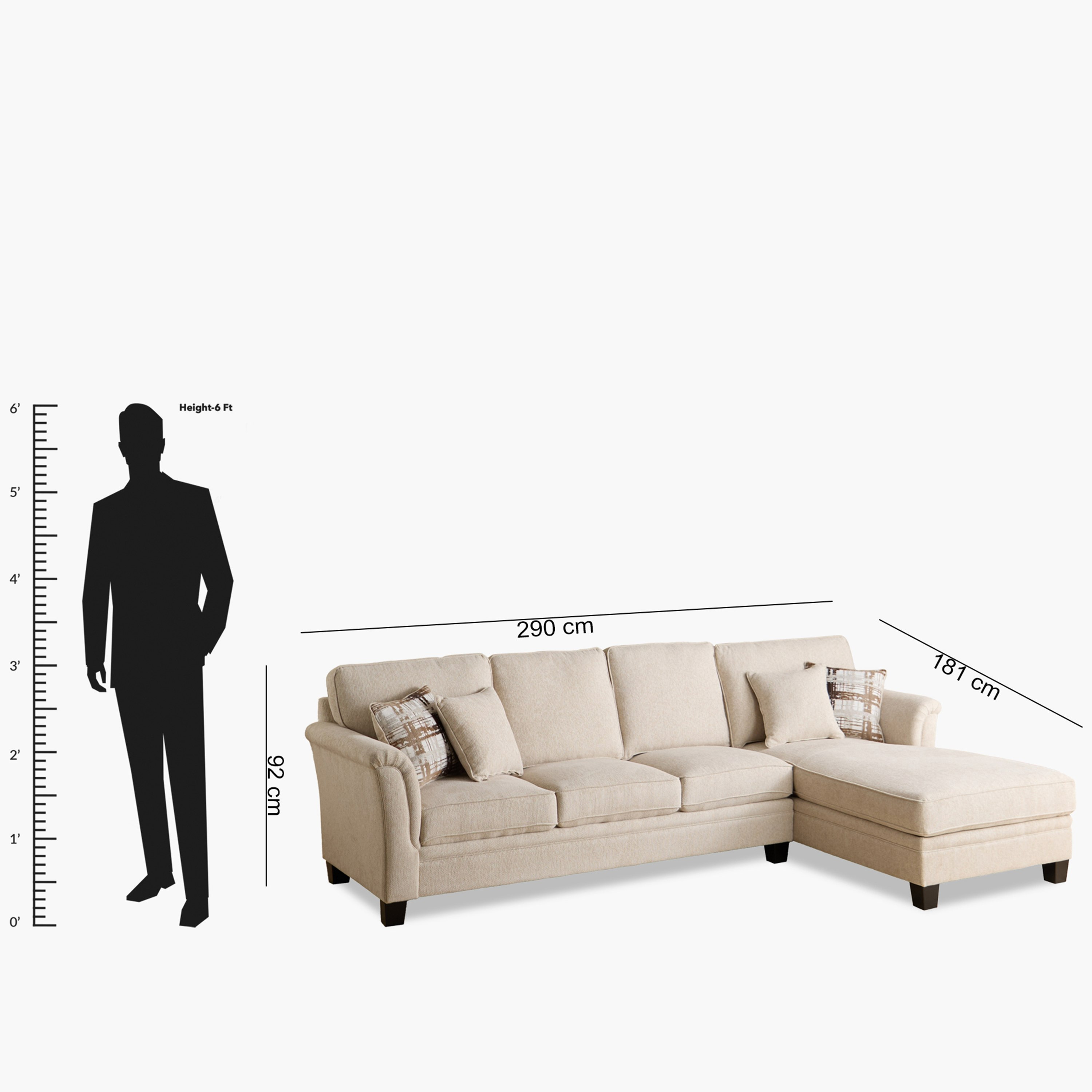 Urban 4-Seater Right Corner Fabric Sofa with 4 Cushions-hbxlivingroom-sofasandarmchairs-cornersofas-image-13