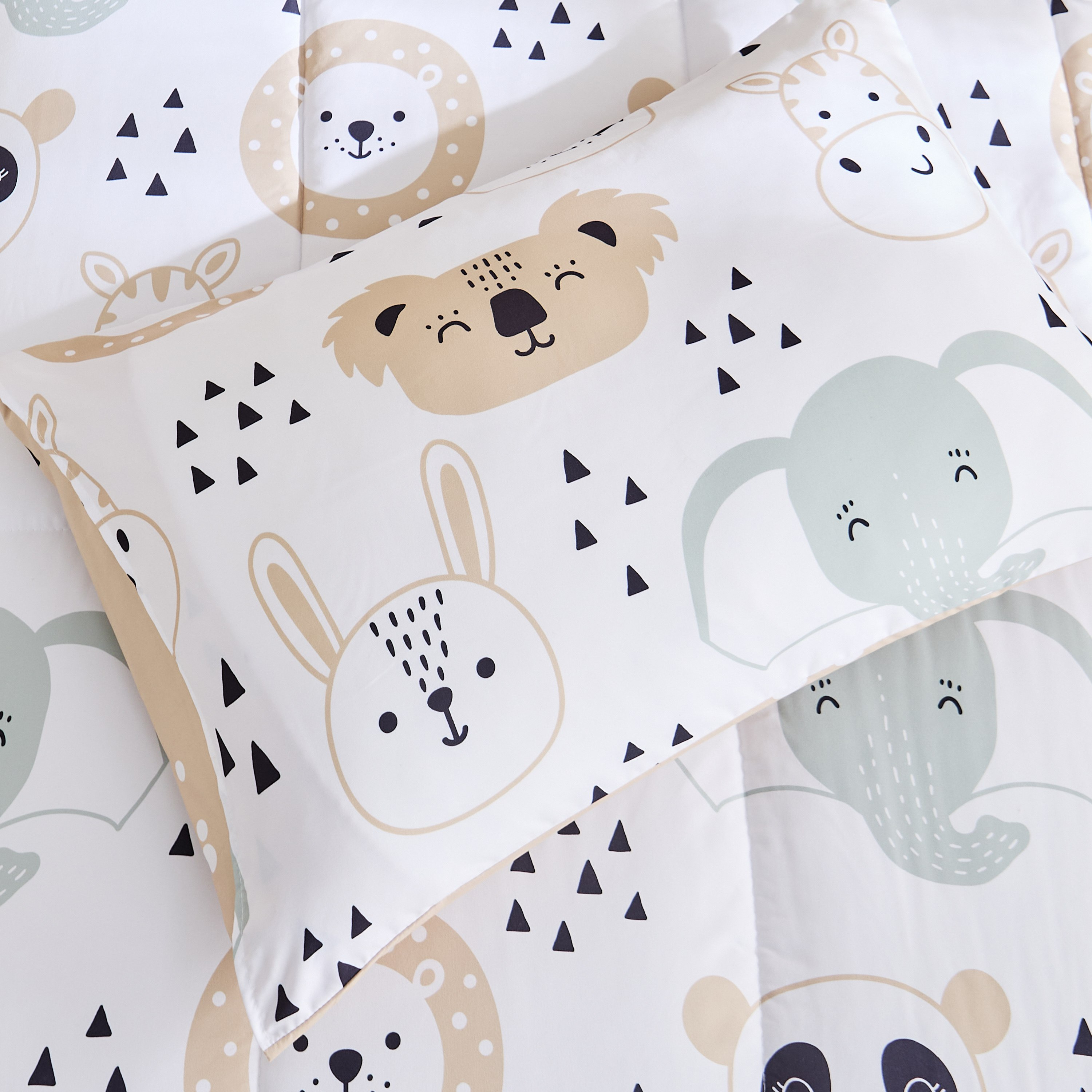 Joy Slumber 2-Piece Safari Single Microfibre Comforter Set - 135x220 cm-hbxhomeware-hbxkidsandyouth-image-6