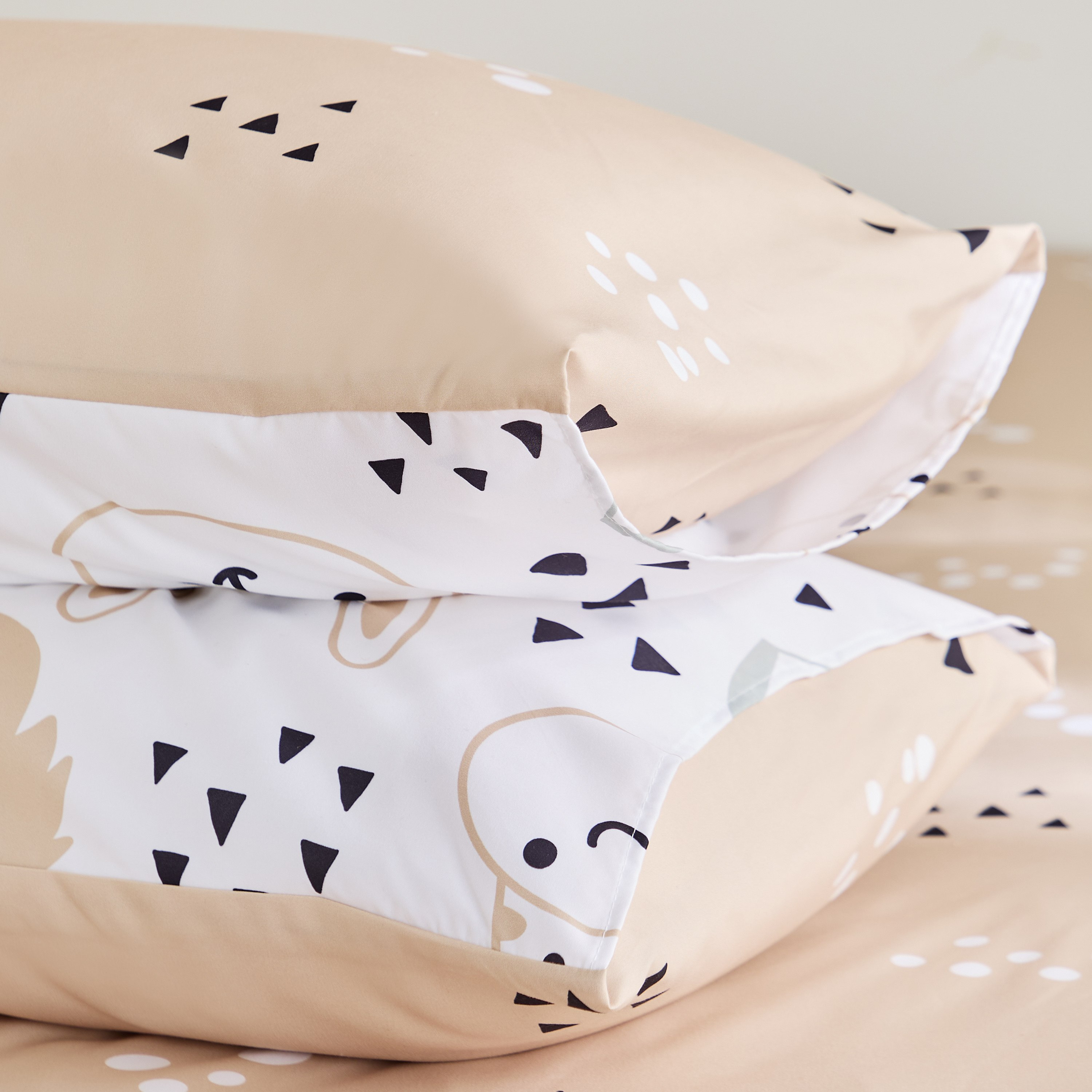 Joy 2-Piece Slumber Safari Microfibre Pillow Cover Set - 50x75 cm-hbxhomeware-hbxkidsandyouth-image-5
