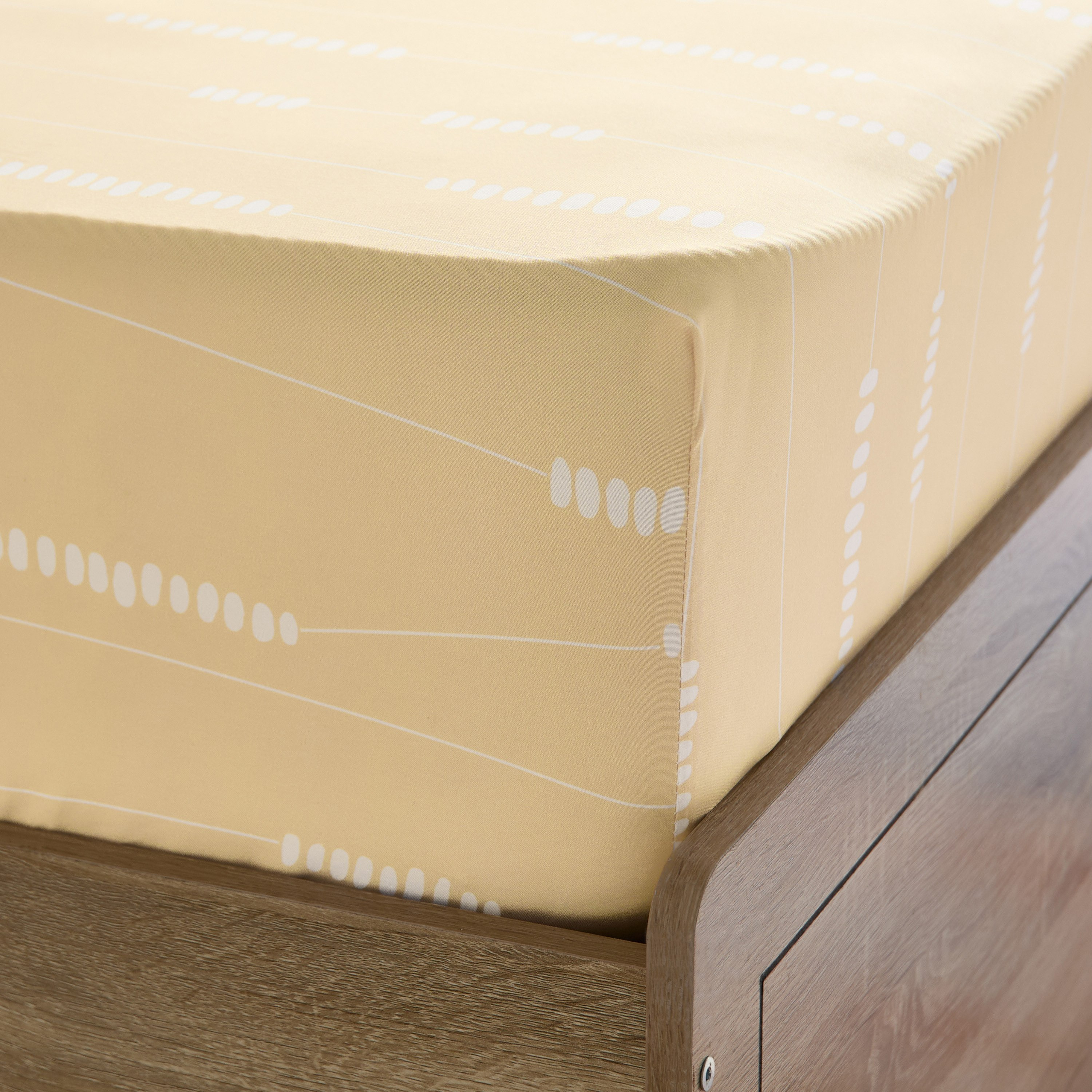 Joy Slumber Poppin Twin Microfibre Fitted Sheet - 120x200+25 cm-hbxhomeware-hbxbedroom-image-4