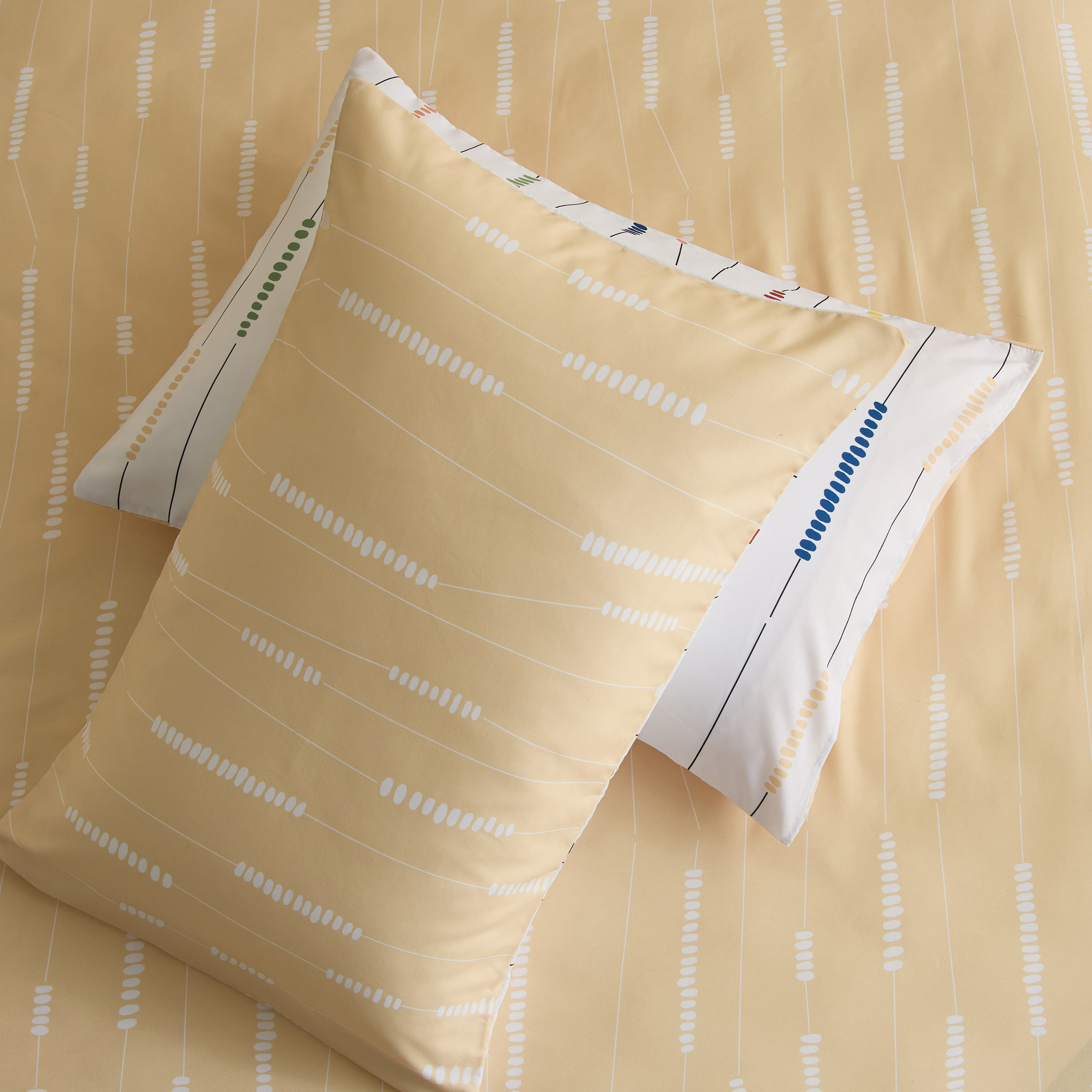 Joy Slumber 2-Piece Poppin Microfibre Pillow Cover Set - 50x75 cm-hbxhomeware-hbxkidsandyouth-image-4