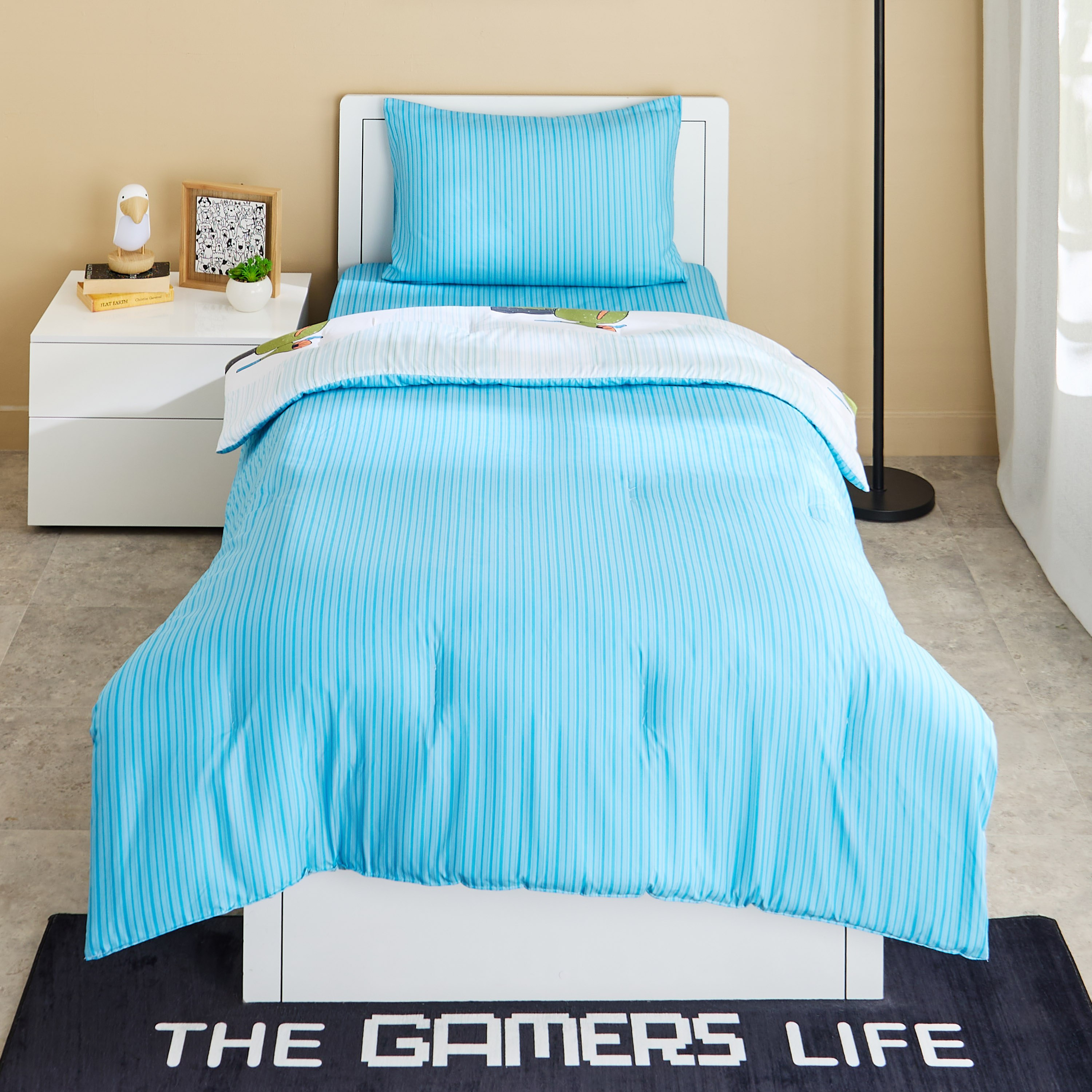 Tom 2-Piece Slumber Ride Glide Single Microfibre Comforter Set - 135x220 cm-hbxhomeware-hbxkidsandyouth-image-3