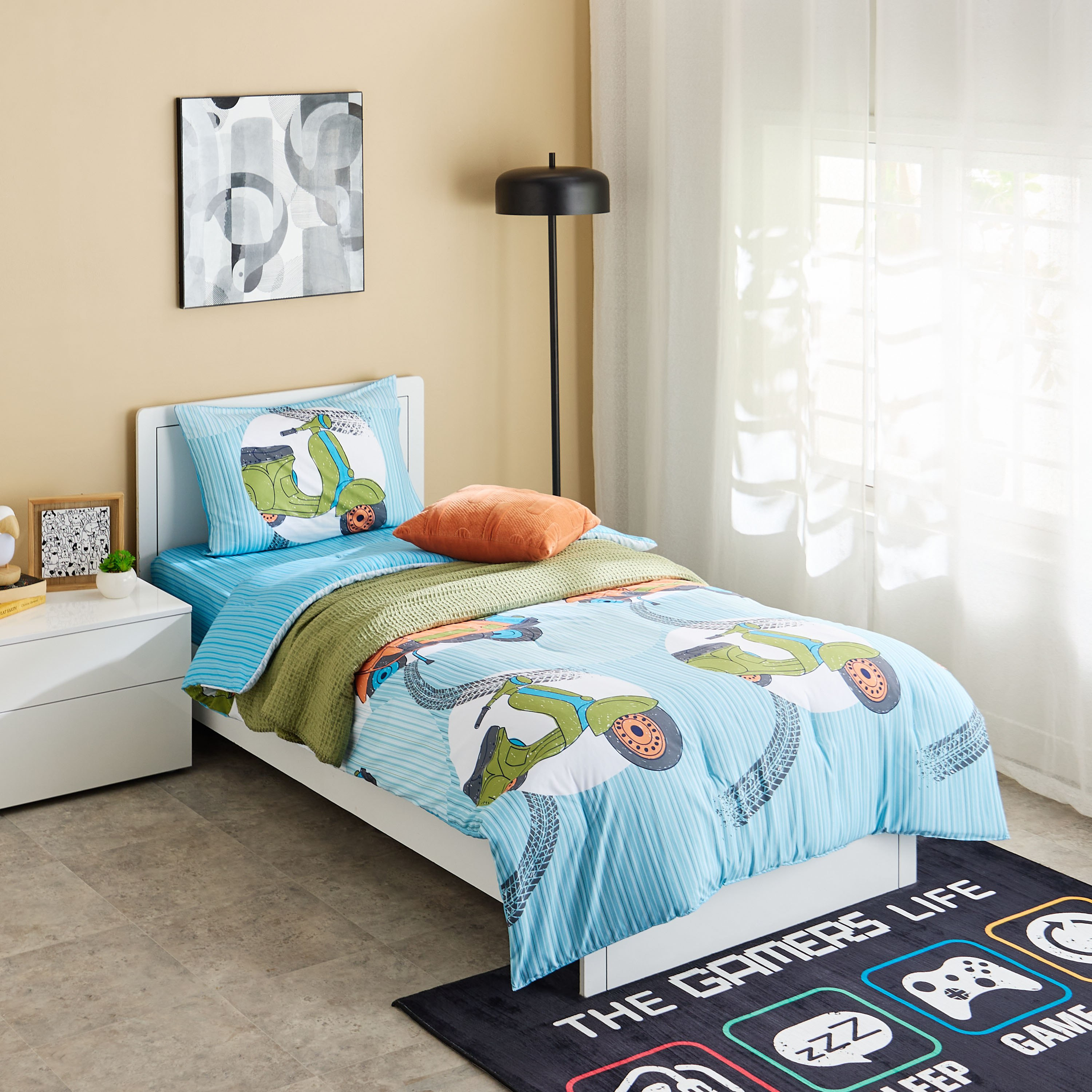 Tom 2-Piece Slumber Ride Glide Single Microfibre Comforter Set - 135x220 cm-hbxhomeware-hbxkidsandyouth-image-8