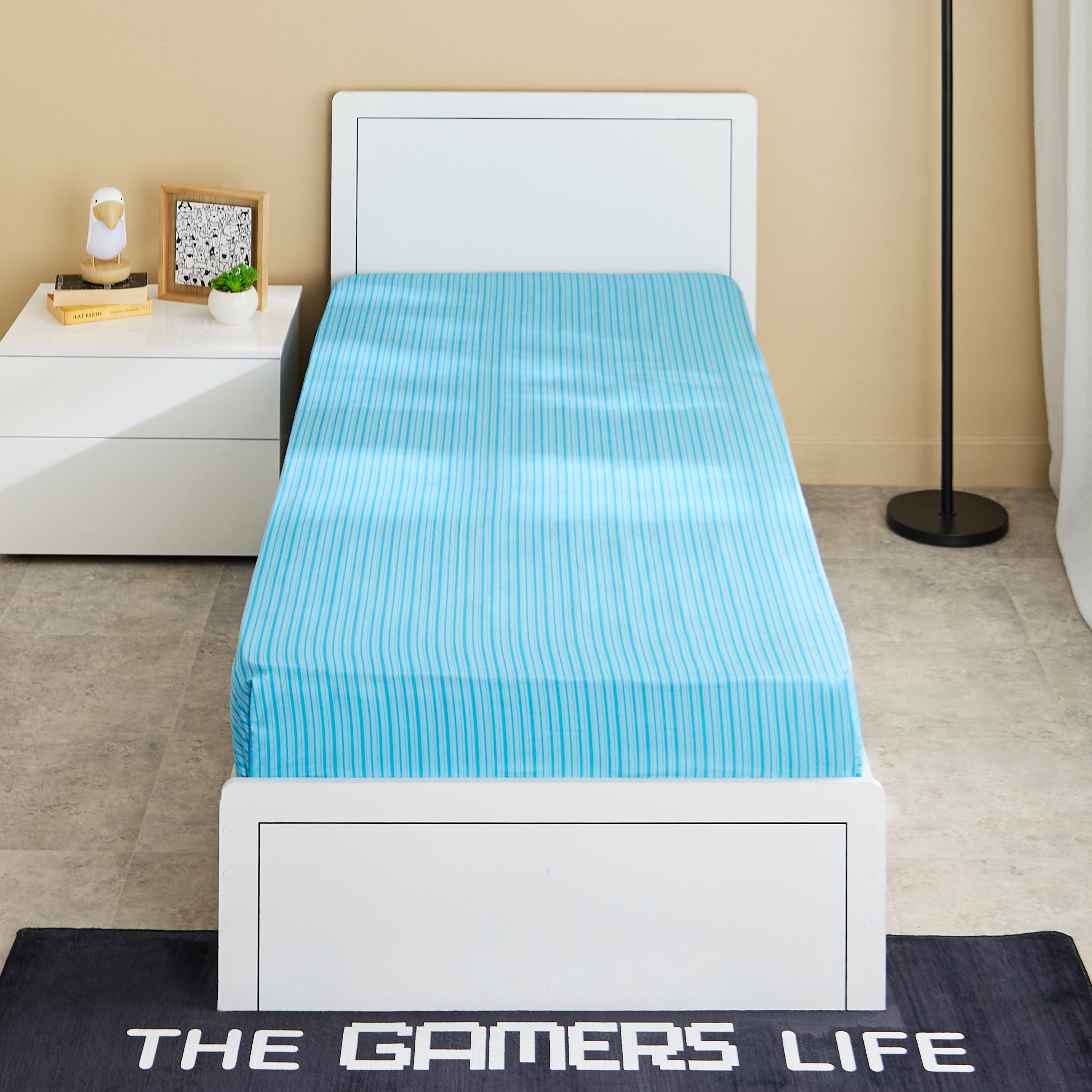 Tom Slumber Ride Glide Single Microfibre Fitted Sheet - 90x200+25 cm-hbxhomeware-hbxbedroom-image-2