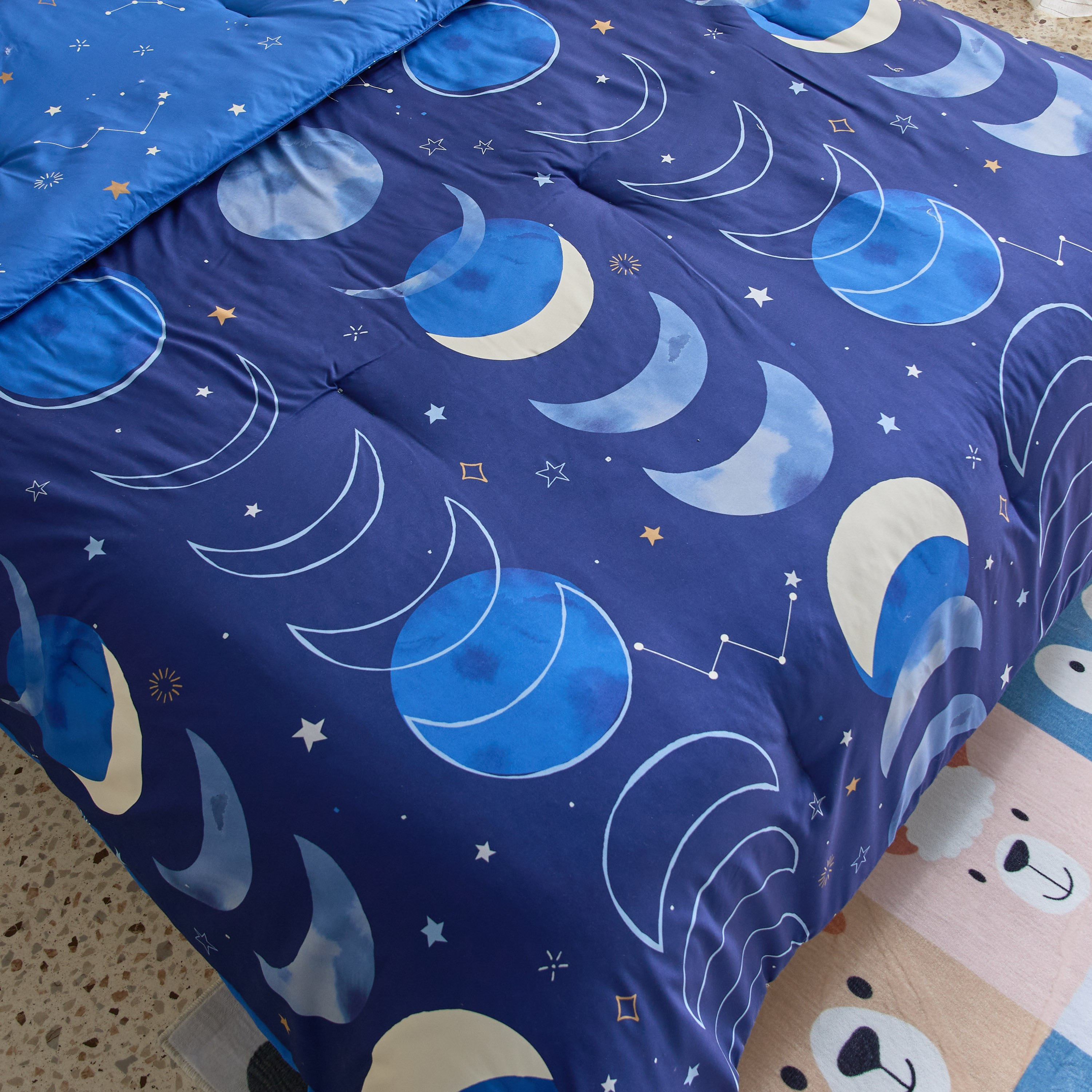 Tom Slumber 2-Piece Galactic Twin Microfibre Comforter Set - 160x220 cm-hbxhomeware-hbxkidsandyouth-image-4