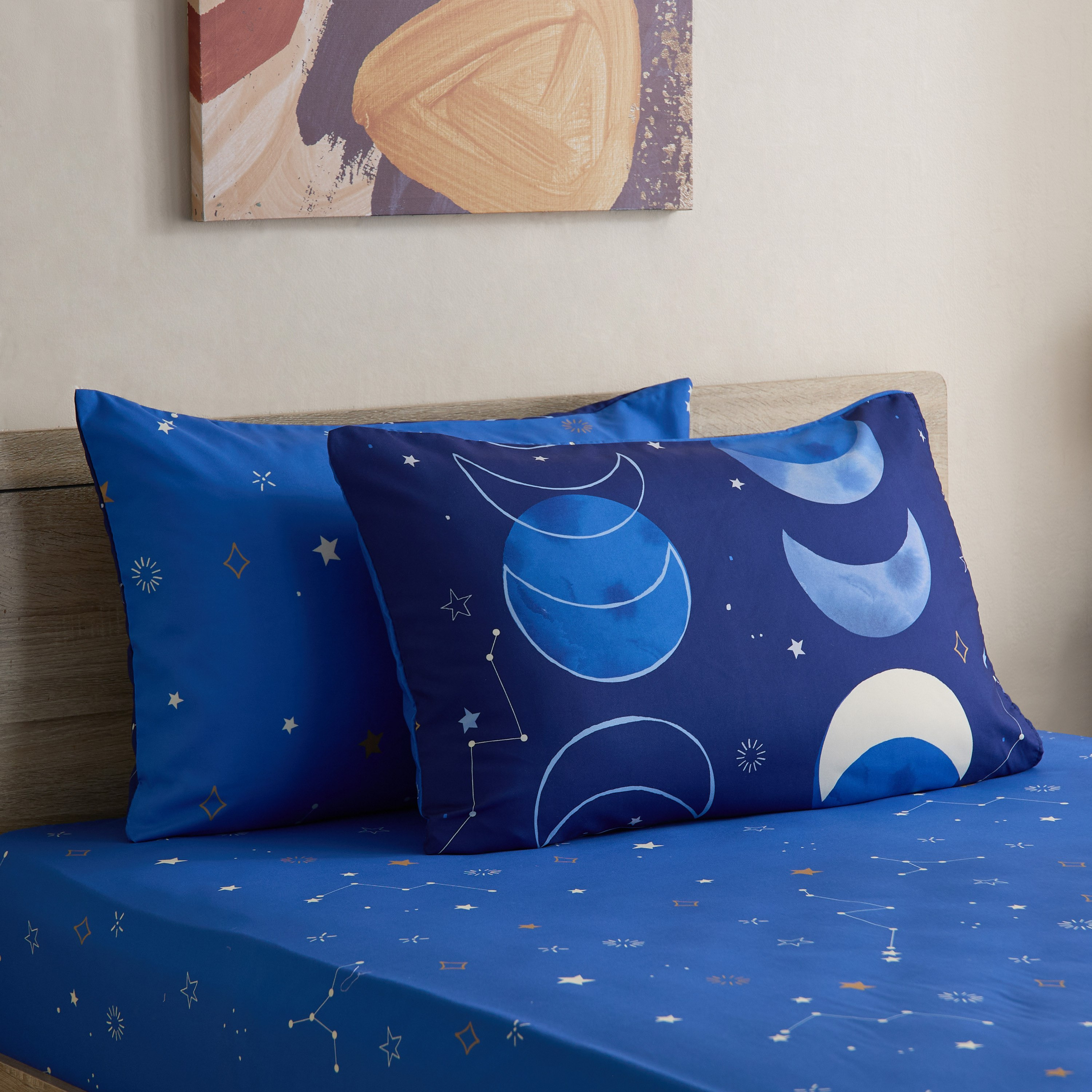Tom Slumber 2-Piece Galactic Microfibre Pillow Cover Set -  50x75 cm-hbxhomeware-hbxkidsandyouth-image-1