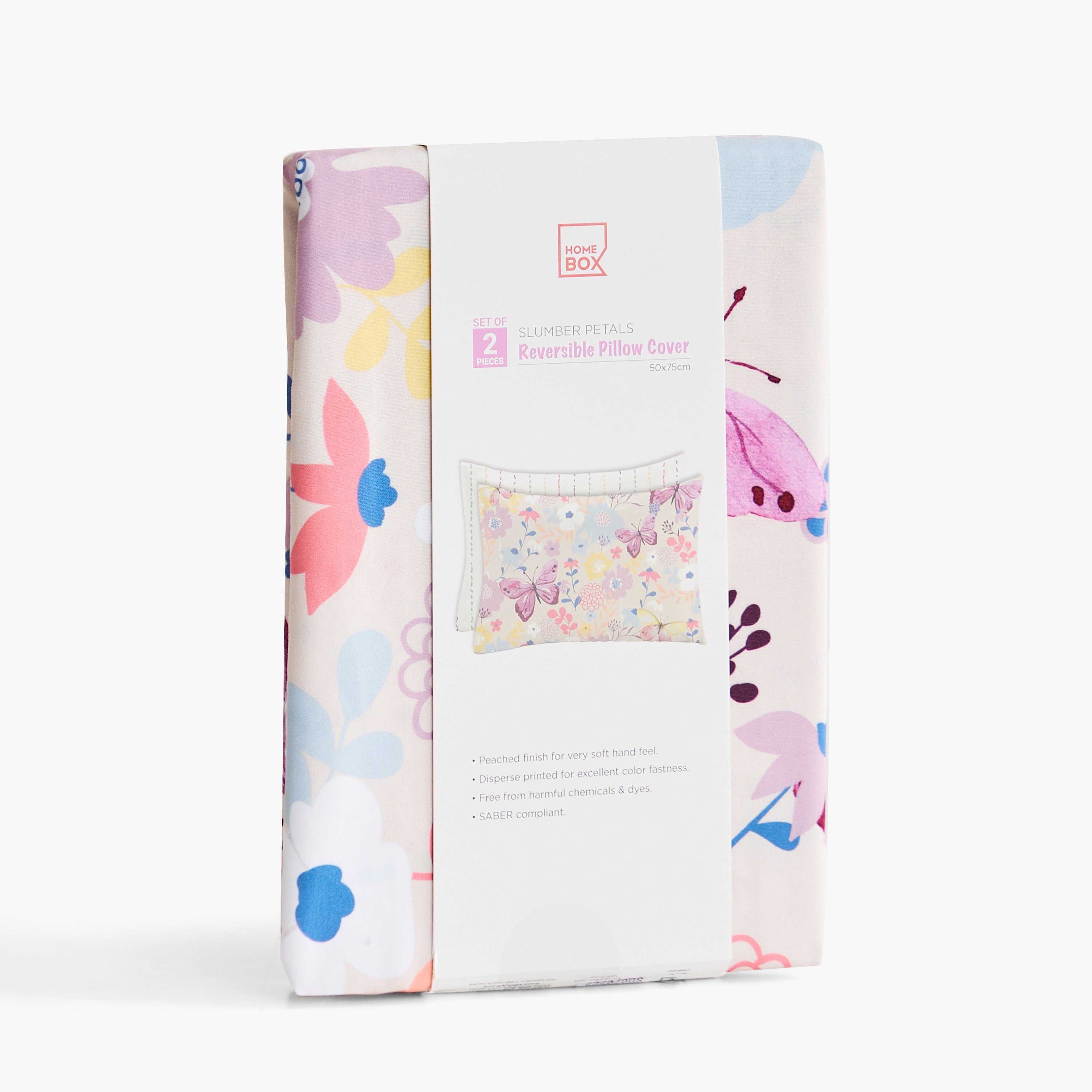 Ivy Slumber Petals 2-Piece Microfibre Pillow Cover Set - 50x75 cm-hbxhomeware-hbxkidsandyouth-image-7