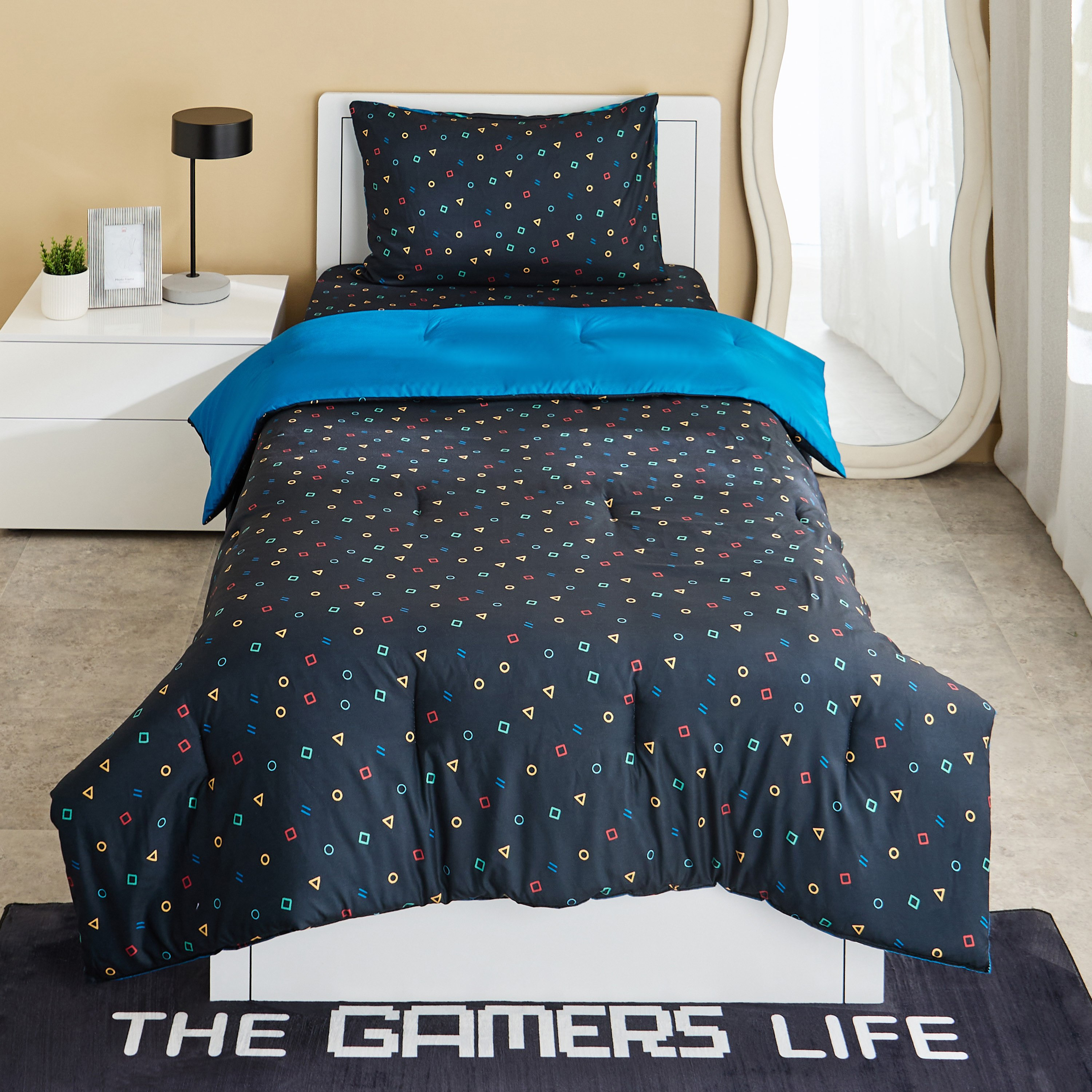 طقم لحاف فردي من الألياف الدقيقة جيمنج قطعتين من سيلمبر كونسول-hbxhomeware-hbxkidsandyouth-image-3