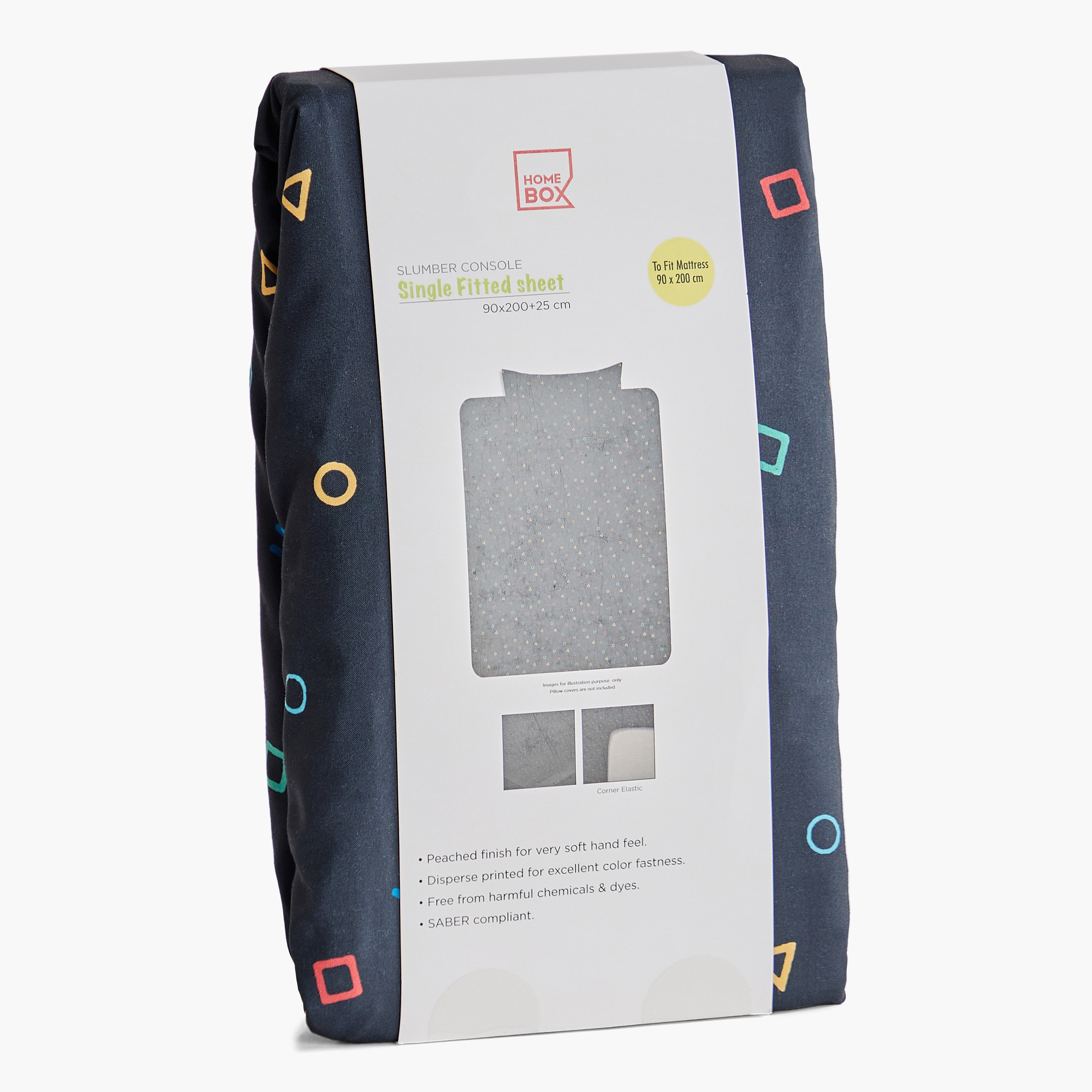 Gaming Slumber Console Single Microfibre Fitted Sheet  - 90x200+25 cm-hbxhomeware-hbxbedroom-image-8