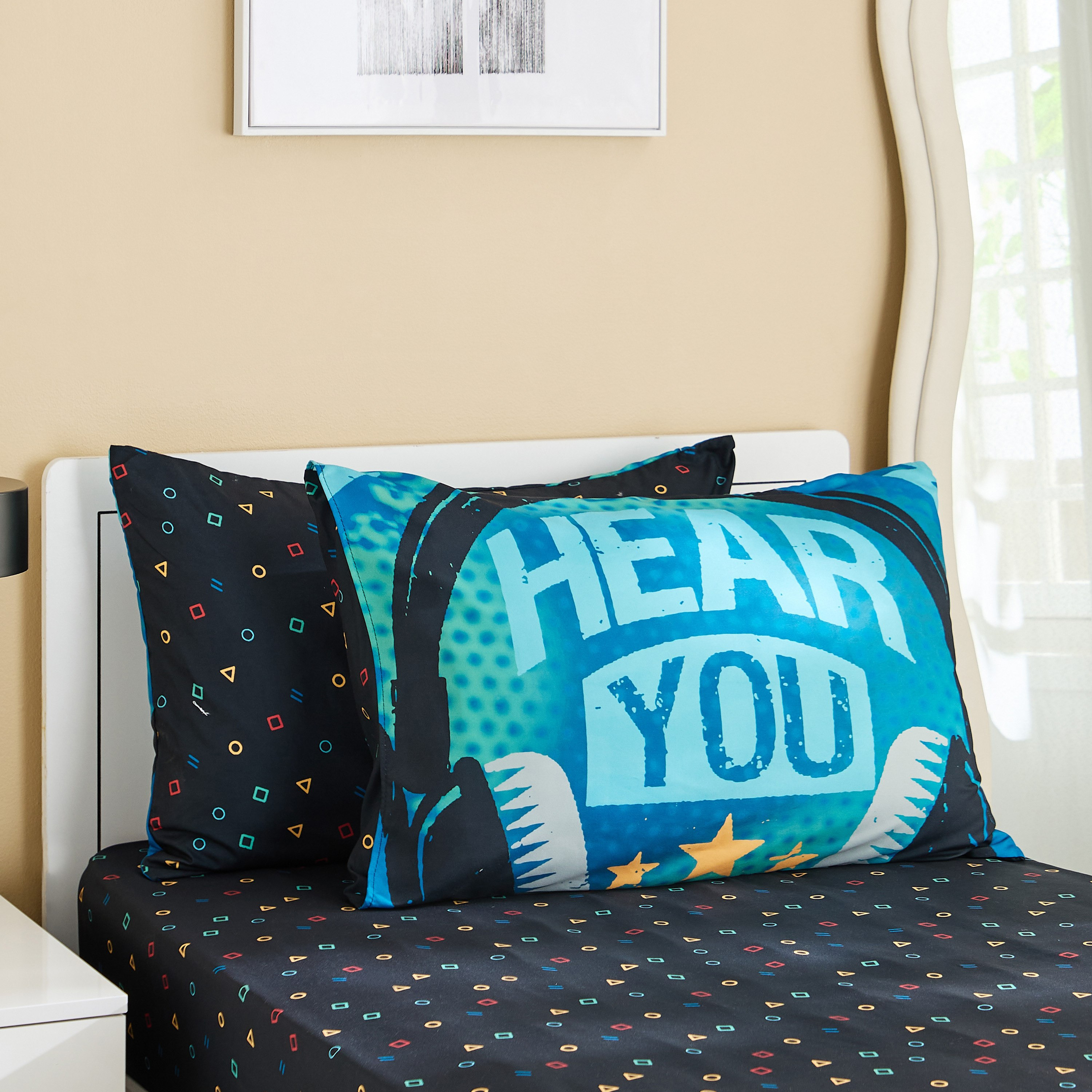 Gaming 2-Piece Slumber Console Microfibre Pillow Cover Set - 50x75 cm-hbxhomeware-hbxkidsandyouth-image-1