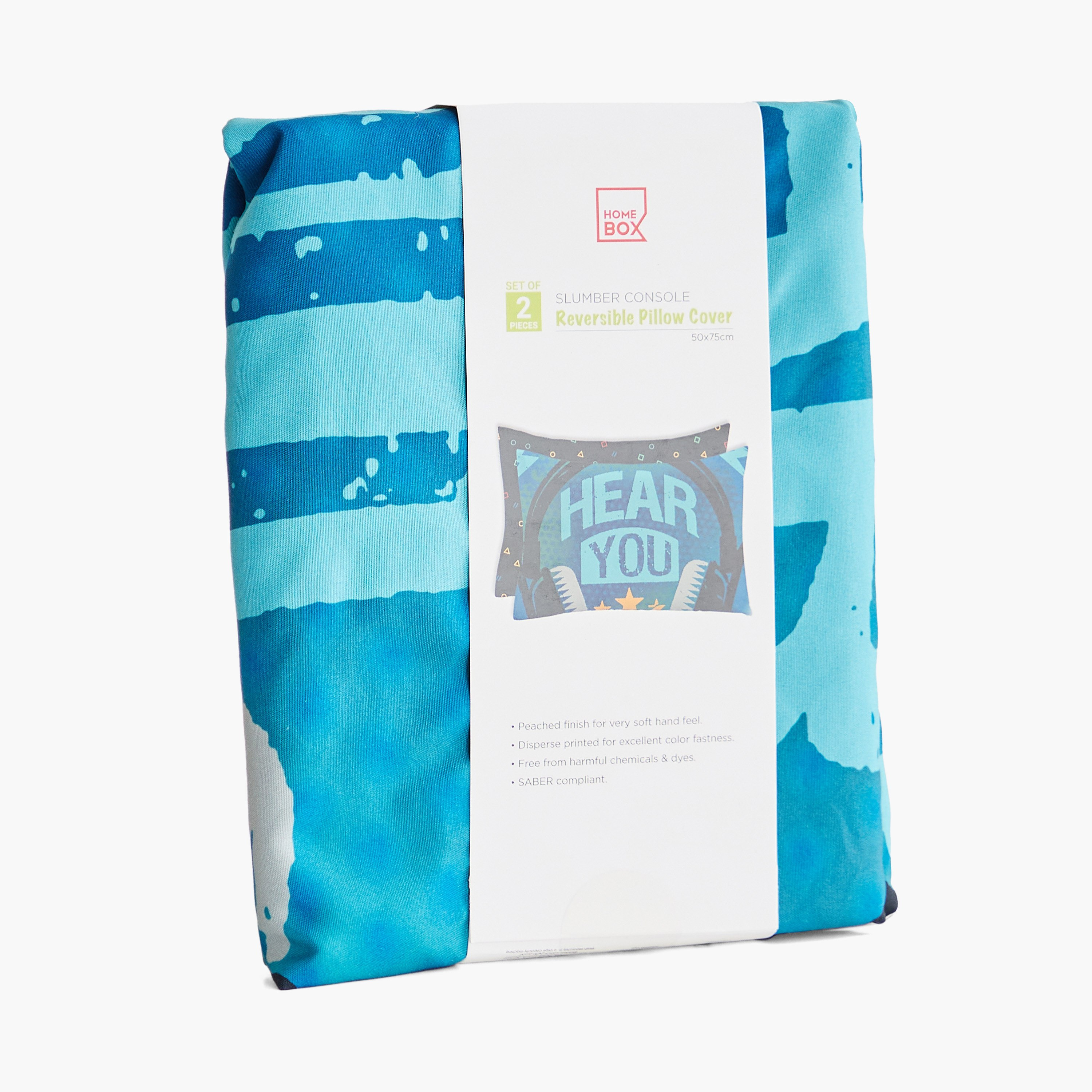 Gaming 2-Piece Slumber Console Microfibre Pillow Cover Set - 50x75 cm-hbxhomeware-hbxkidsandyouth-image-7