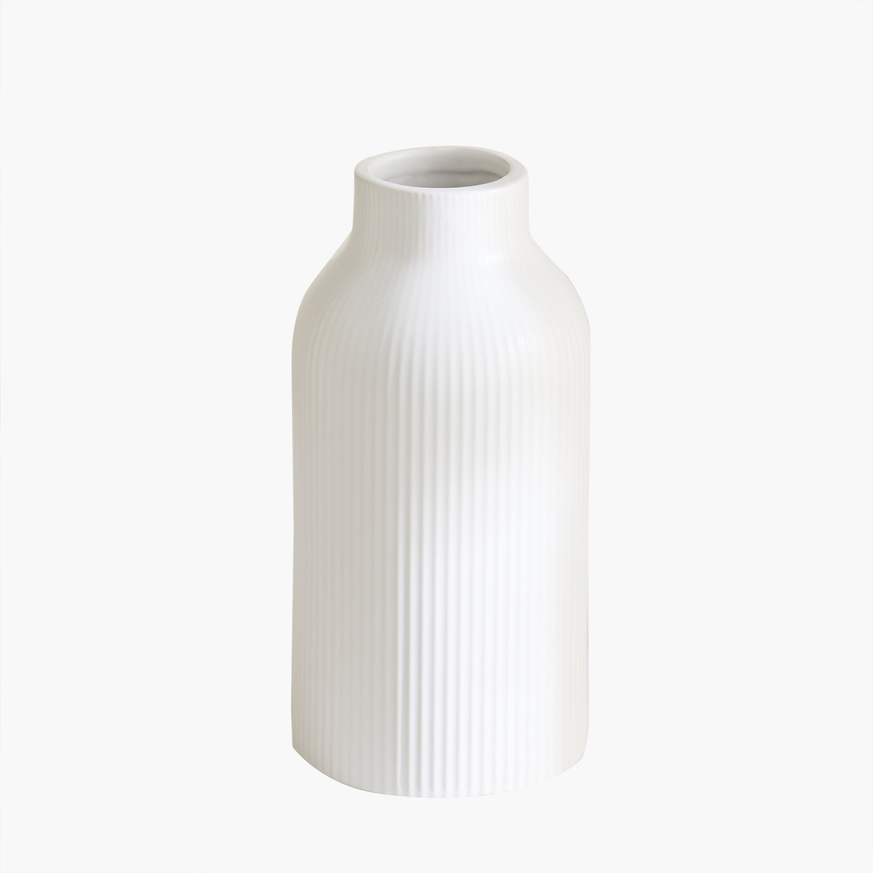 Sansa Roma Ceramic Vase - 12.3x12.3x25.5 cm-hbxbedroom-decorandaccessories-vases-image-5