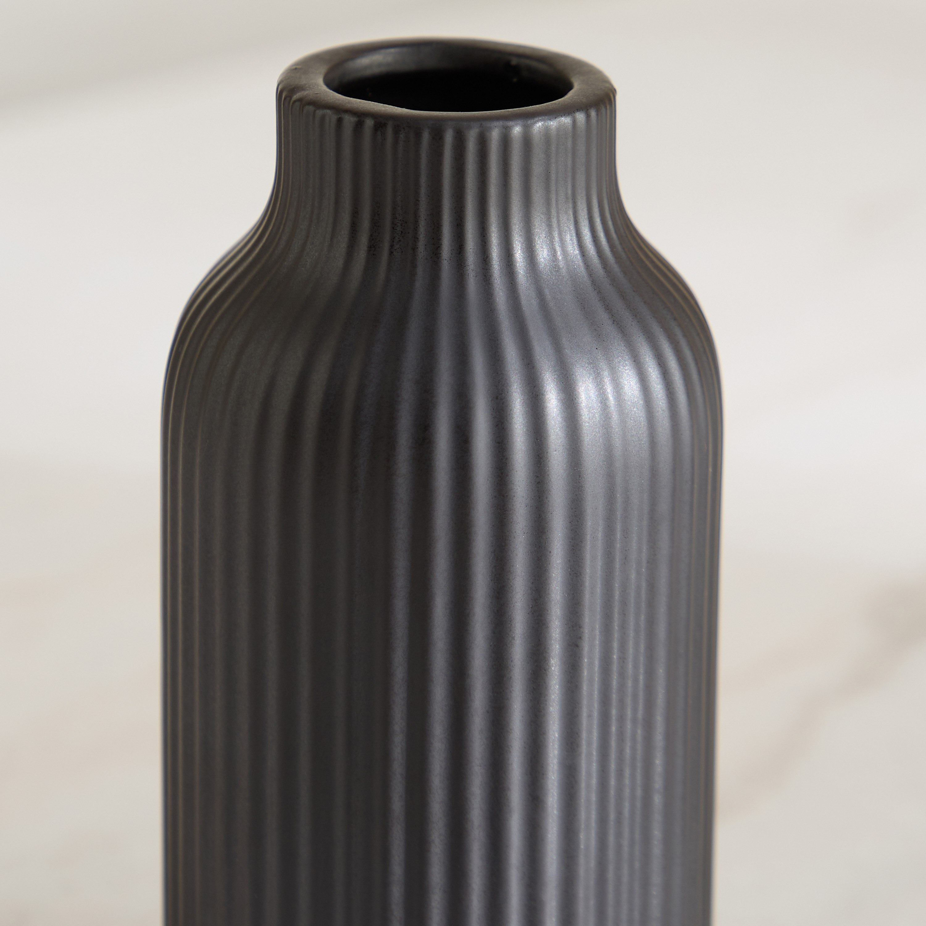 Sansa Roma Ceramic Vase - 7.5x7.5x15 cm-hbxbedroom-decorandaccessories-vases-image-3