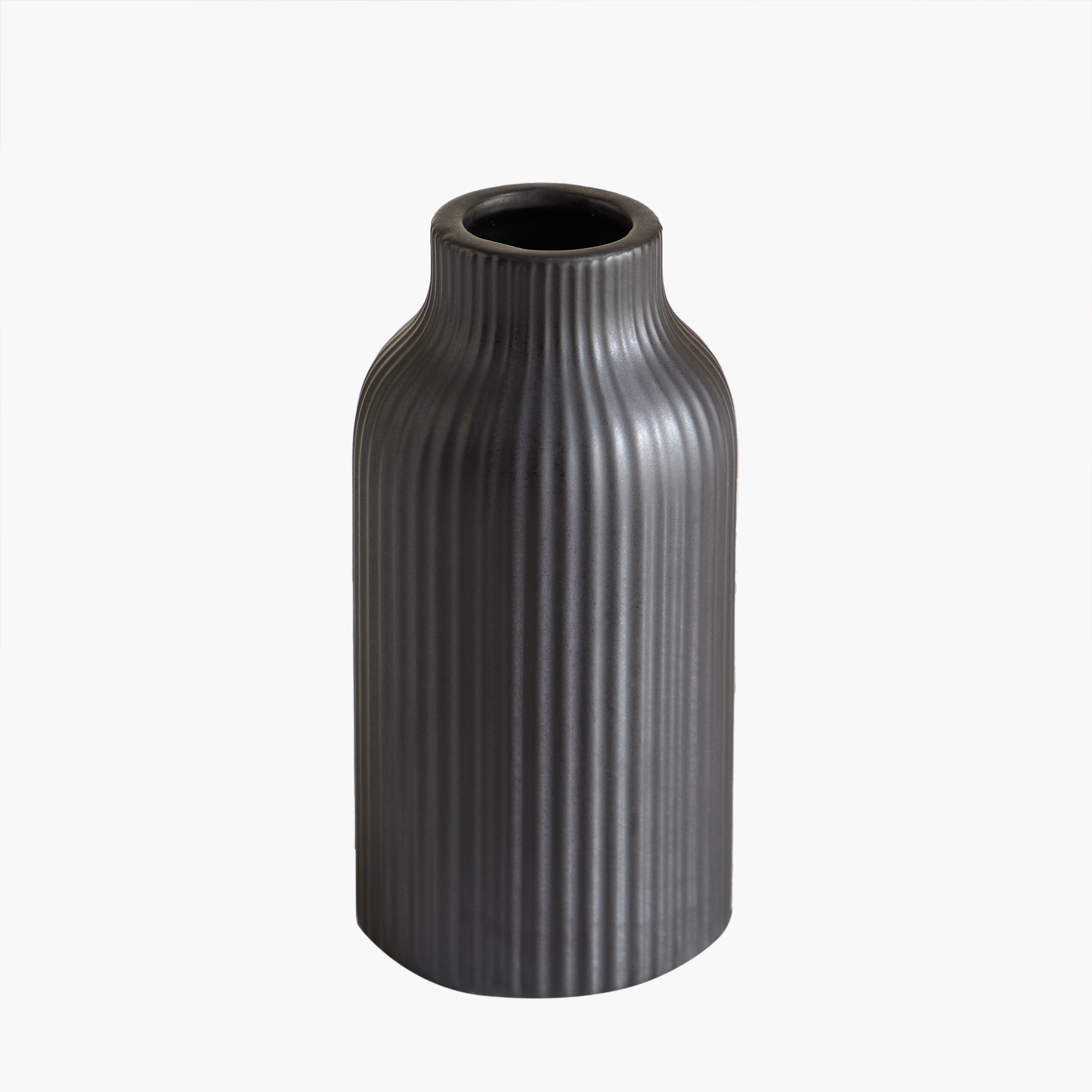 Sansa Roma Ceramic Vase - 7.5x7.5x15 cm-hbxbedroom-decorandaccessories-vases-image-5