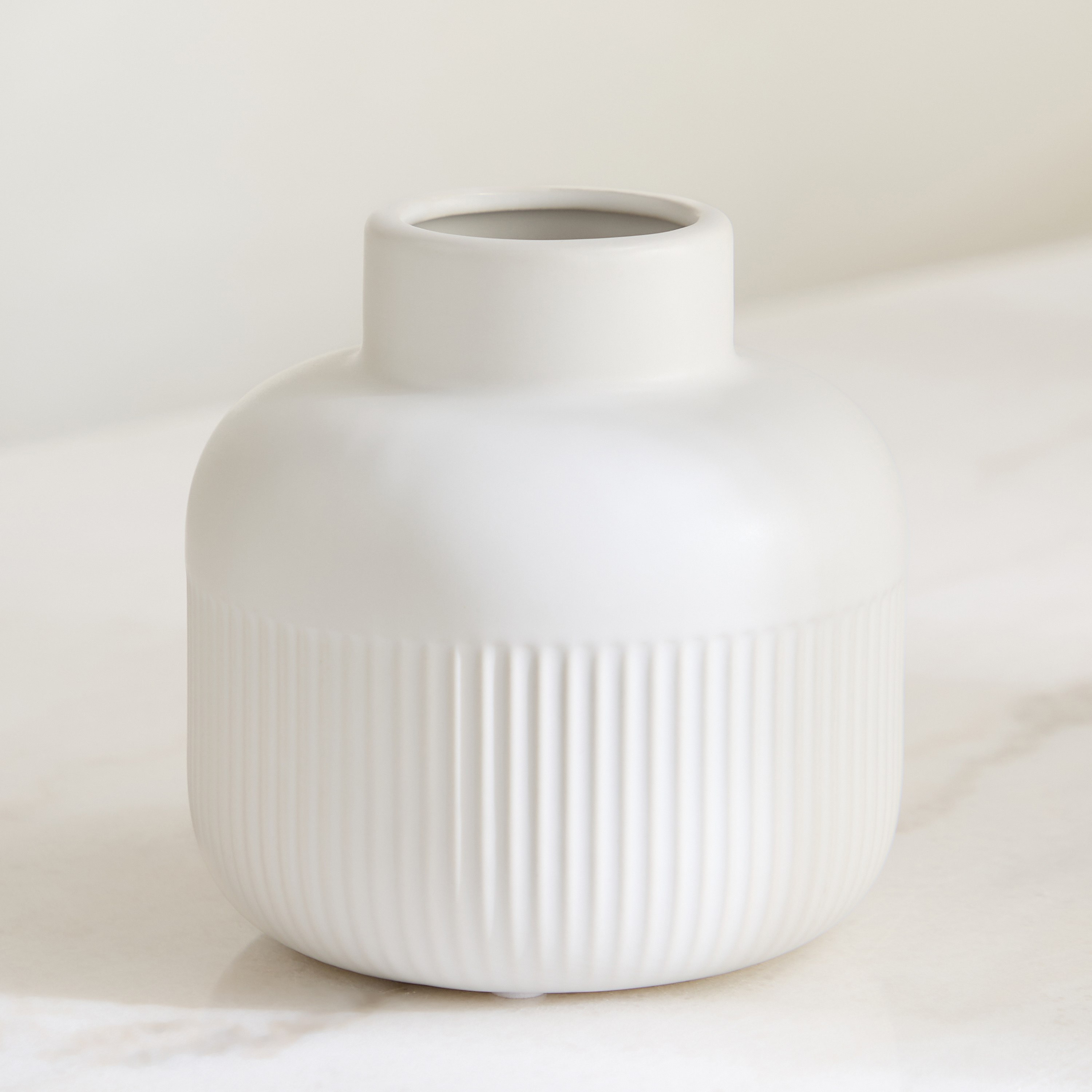 مزهرية سيراميك روما من سانسا - 13x13x13.5 سم-hbxbedroom-decorandaccessories-vases-image-2