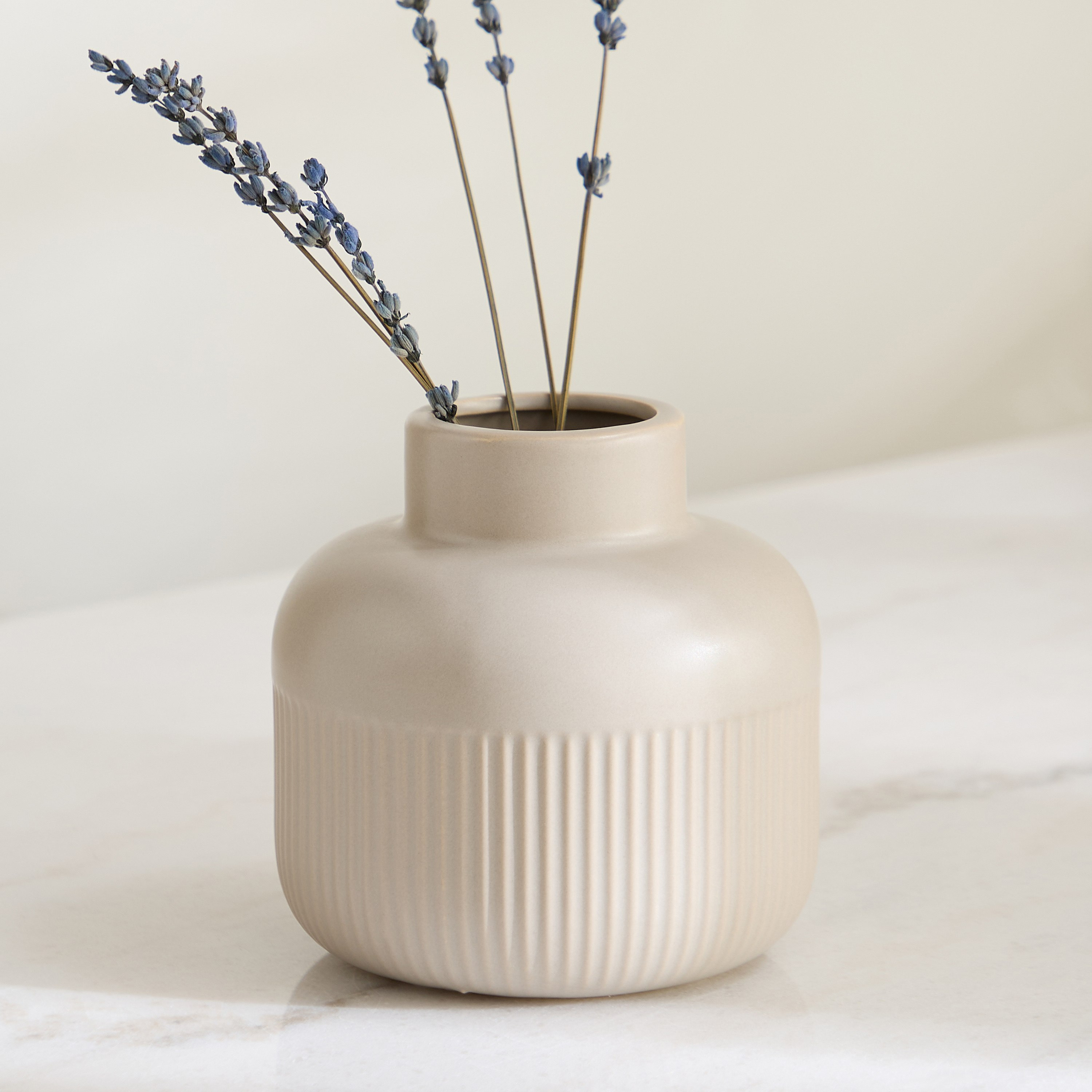 Sansa Roma Ceramic Vase - 13x13x13.5 cm-hbxbedroom-decorandaccessories-vases-image-1